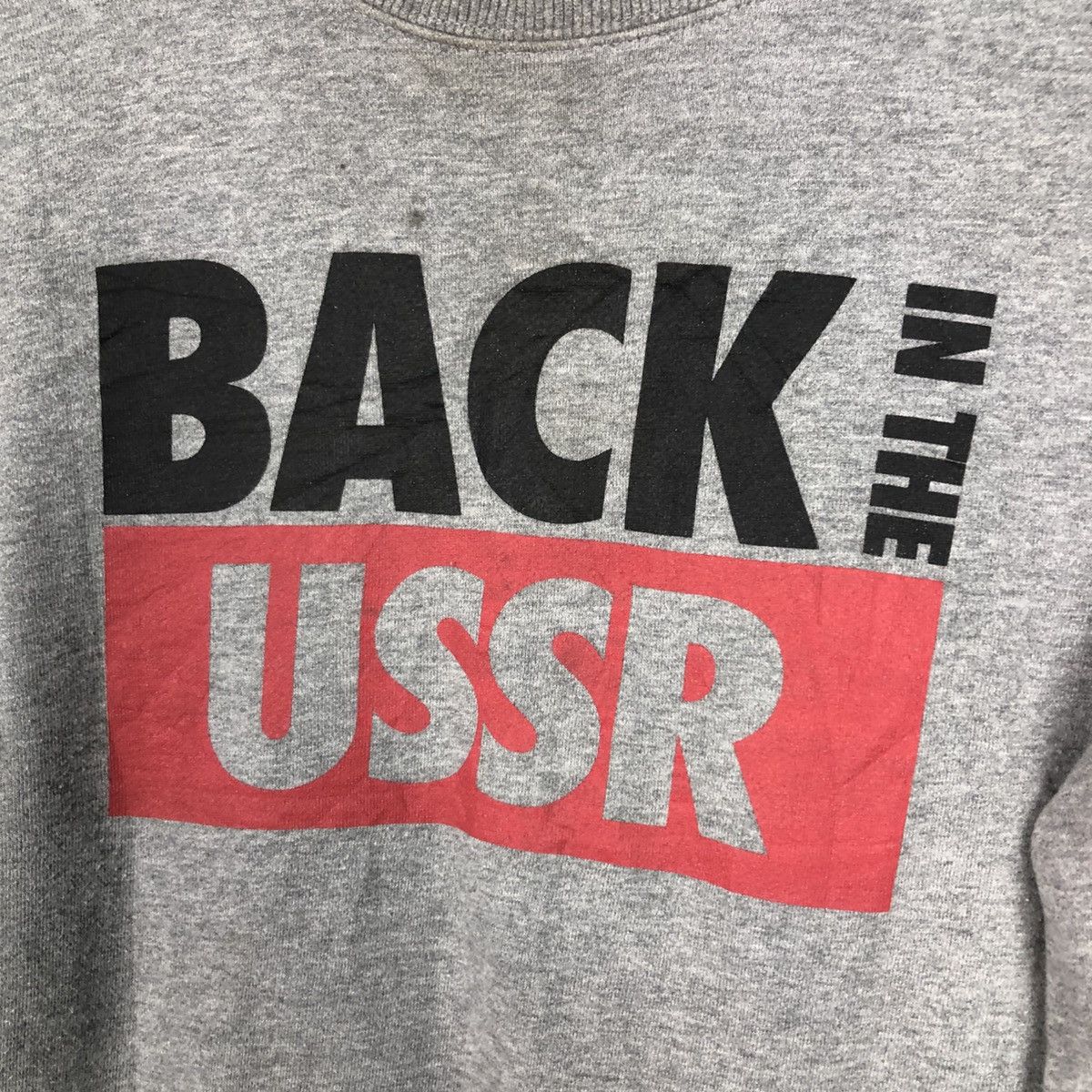 Japanese Brand 📌Vintage Sweatshirt Band The Beatles Azul Big Logo Size US S / EU 44-46 / 1 - 14 Thumbnail