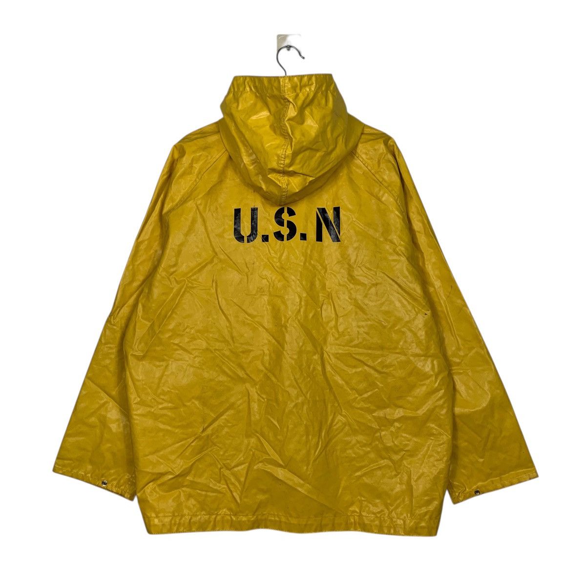 Japanese Brand Dog Fight Military USN Hooded Jacket Size US XL / EU 56 / 4 - 7 Thumbnail