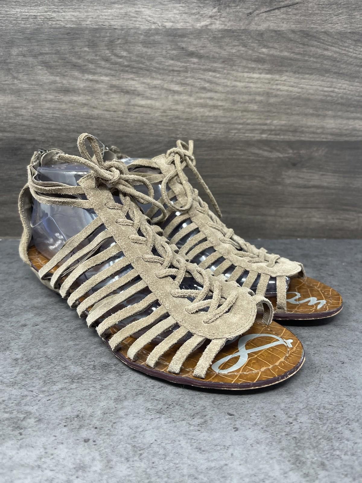 Other Sam Edelman Divine Gladiator Sandals Womens Size 9.5 Brown Size US 9.5 / IT 39.5 - 4 Thumbnail
