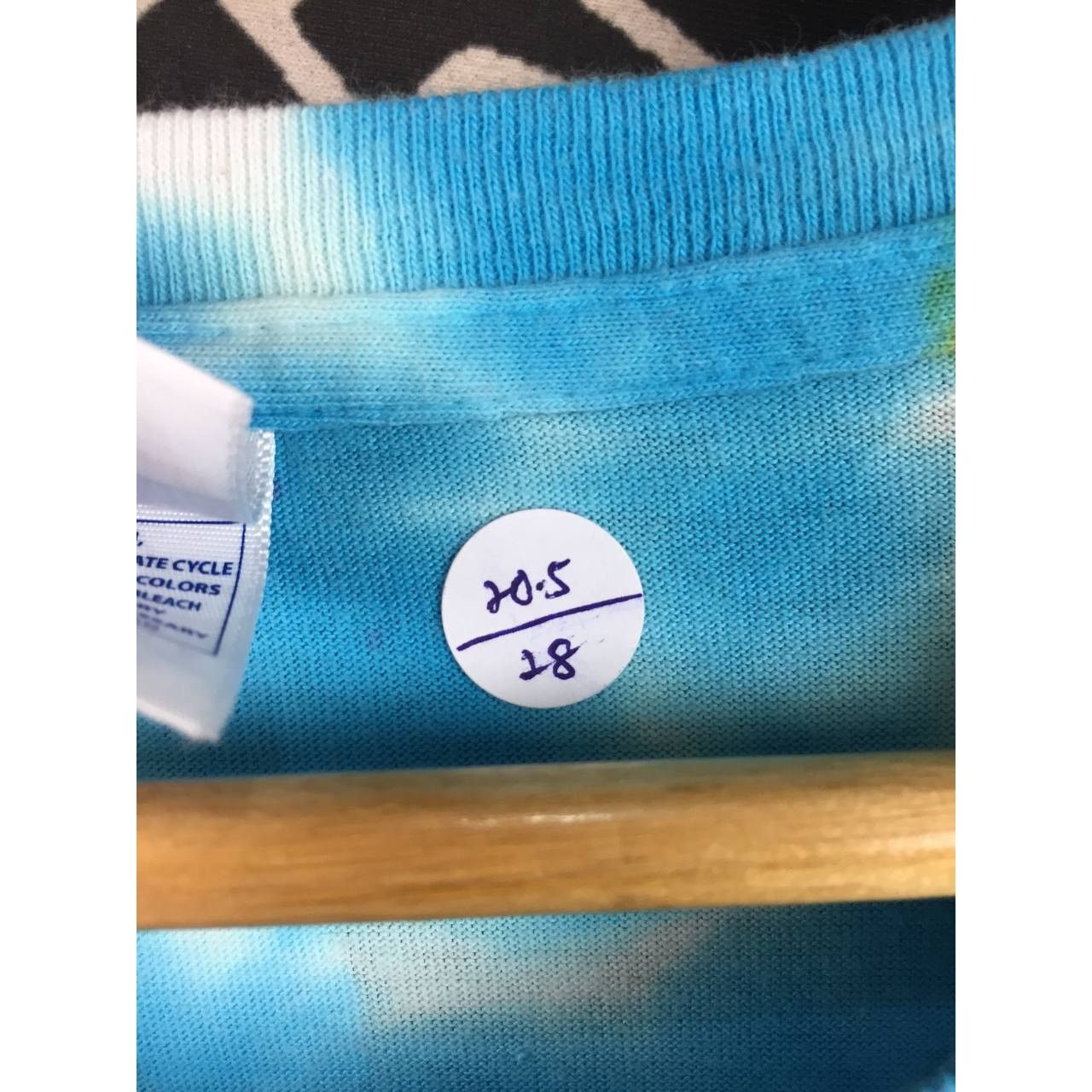 Japanese Brand Asse!! Records More Local More Global Spiral Tie Dye Tee Size US L / EU 52-54 / 3 - 10 Thumbnail