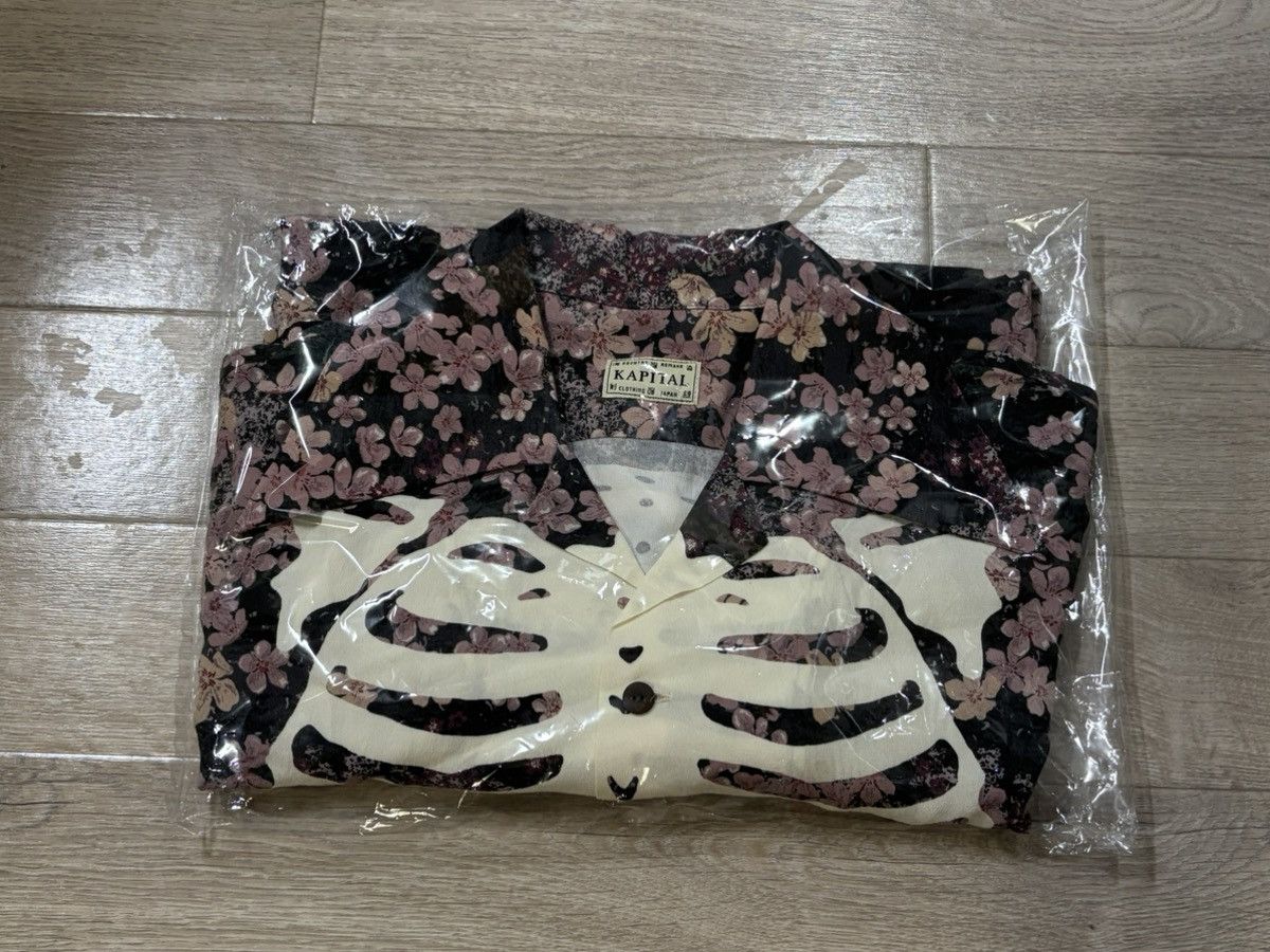 Kapital Kapital Rayon Sakura Bone Langle Collar Shirt Cherry Aloha Size US L / EU 52-54 / 3 - 7 Thumbnail
