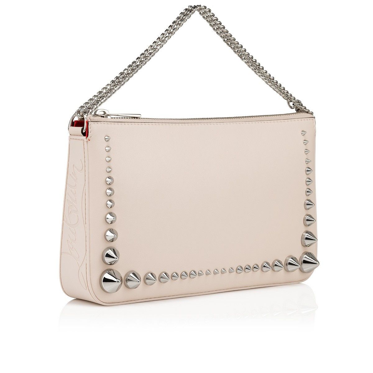 Christian Louboutin o1s1wg110225 Size: OS/Loubila Shoulder Bag in White Size ONE SIZE - 3 Thumbnail