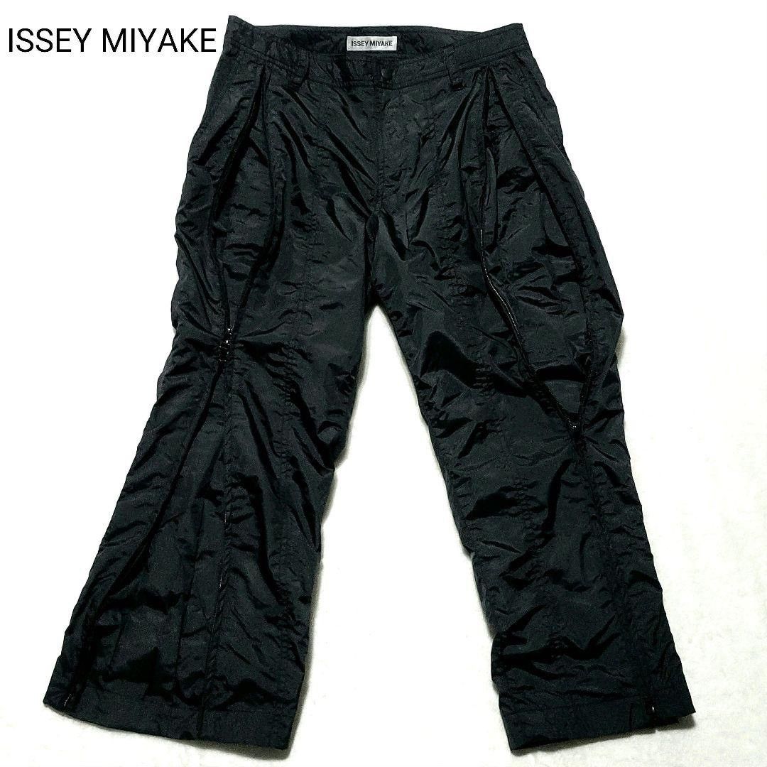 Issey Miyake Issey Miyake black parachute/track pants! Ex condition! Size 28" / US 6 / IT 42 - 1 Thumbnail
