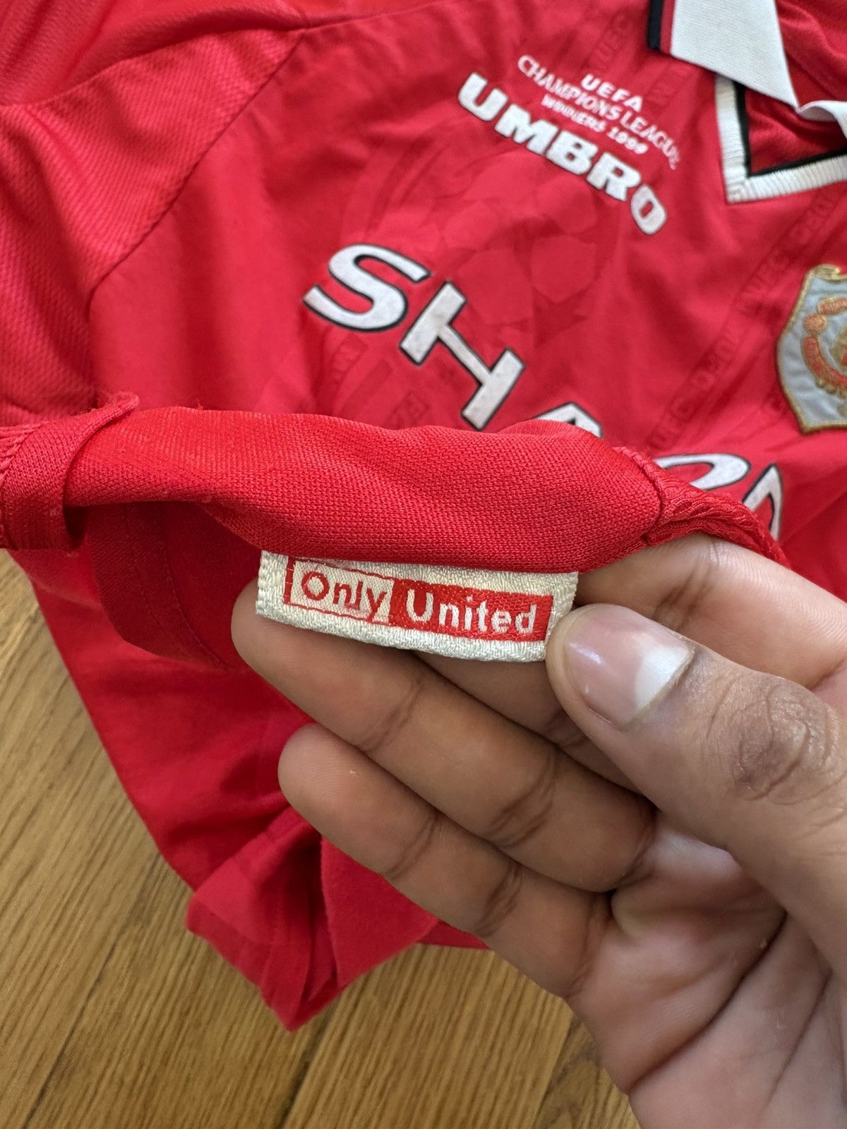 Umbro Manchester United 1999/2000 Champions League Umbro Kit XL Size US XL / EU 56 / 4 - 10 Thumbnail