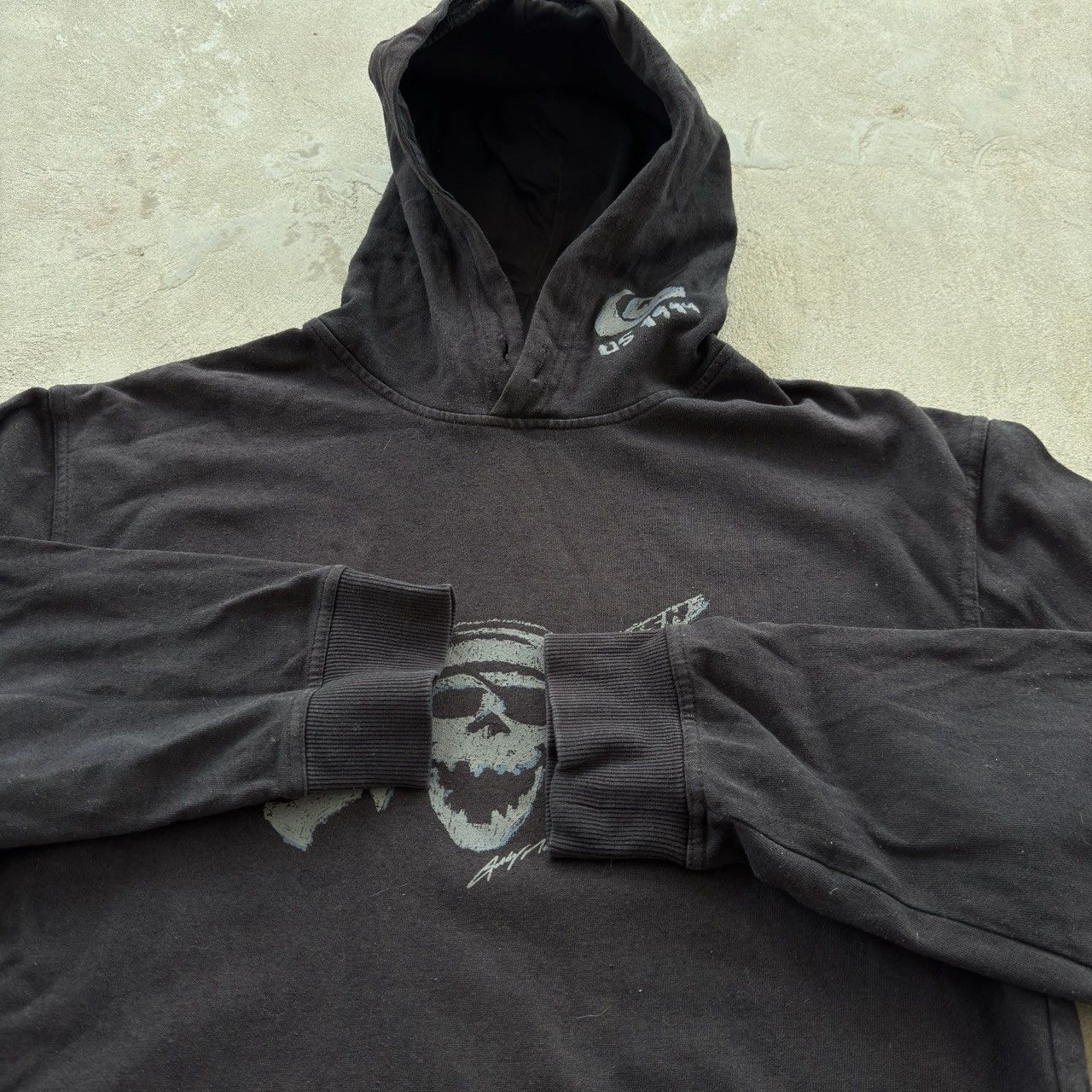 Quiksilver Quiksilver Vintage Pirate Skull Crossbones Hoodie Large Size US L / EU 52-54 / 3 - 4 Thumbnail