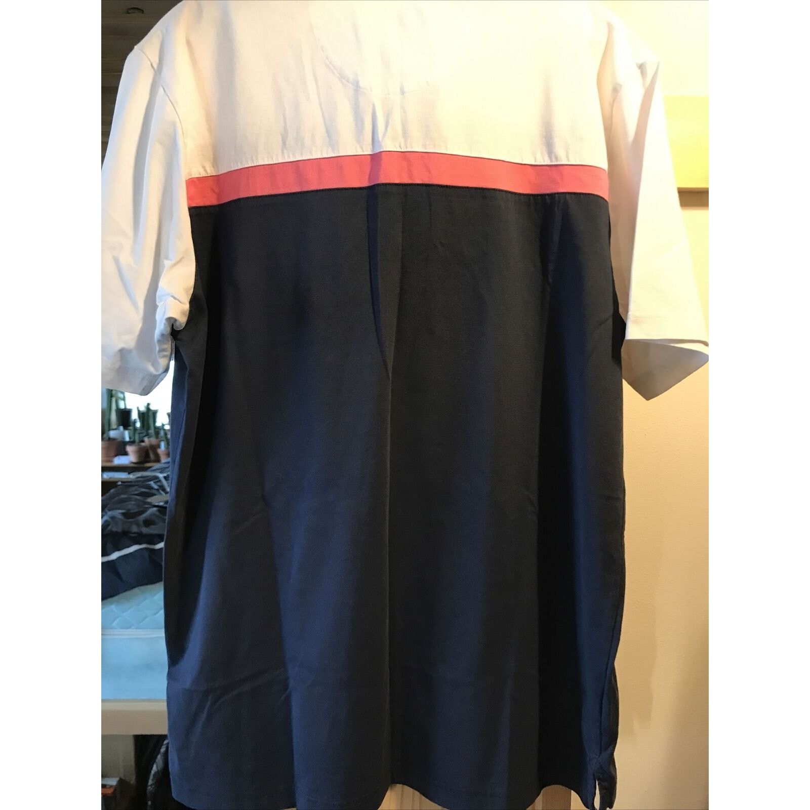Other Ben Hogan Men’s M Navy Blue SS White Cotton Poly Polo Shirt Size US M / EU 48-50 / 2 - 12 Thumbnail