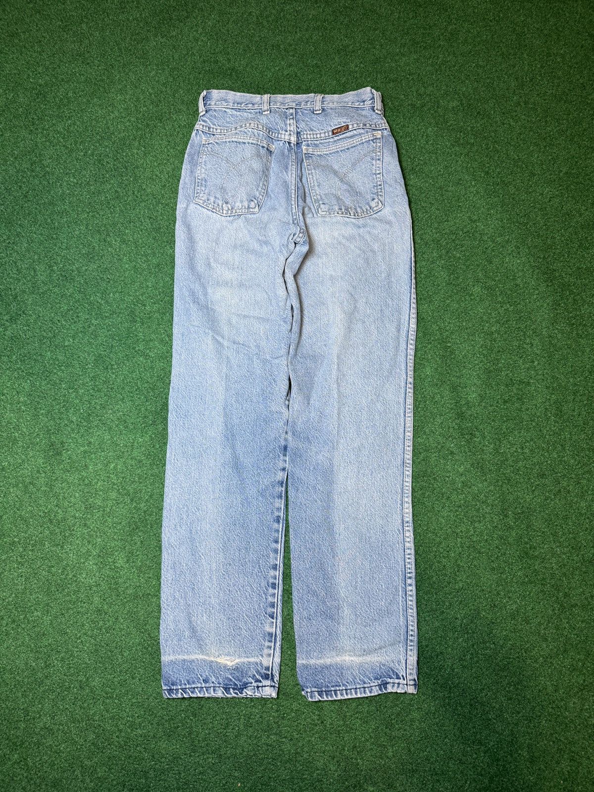 Vintage × Wrangler Vintage 80s 90s Wrangler Straight Leg Light Wash Faded Jeans Size 26" / US 2 / IT 38 - 1 Thumbnail