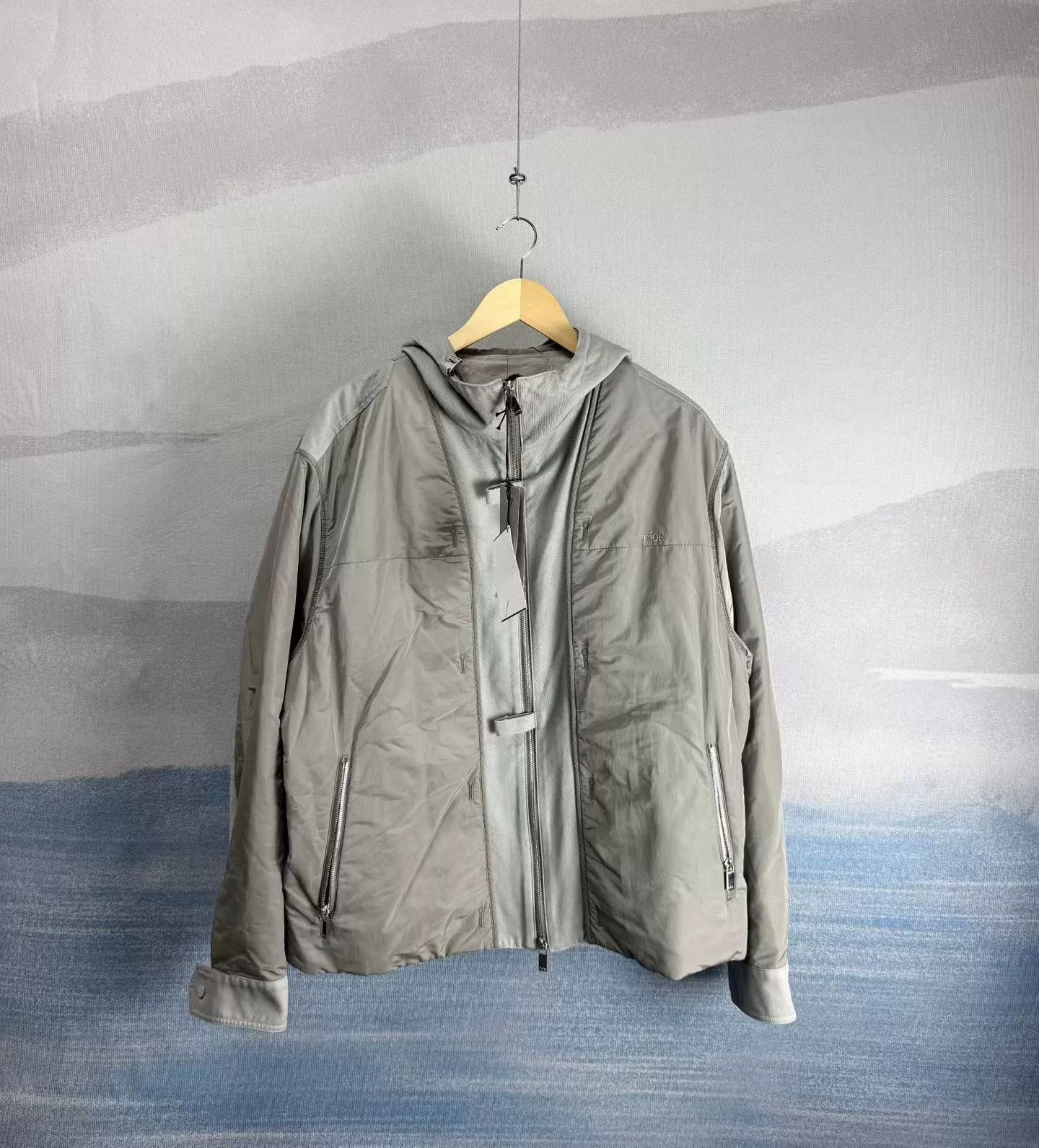 Dior Dior Oblique Lining Technical Zip Jacket 50 Size US M / EU 48-50 / 2 - 1 Thumbnail