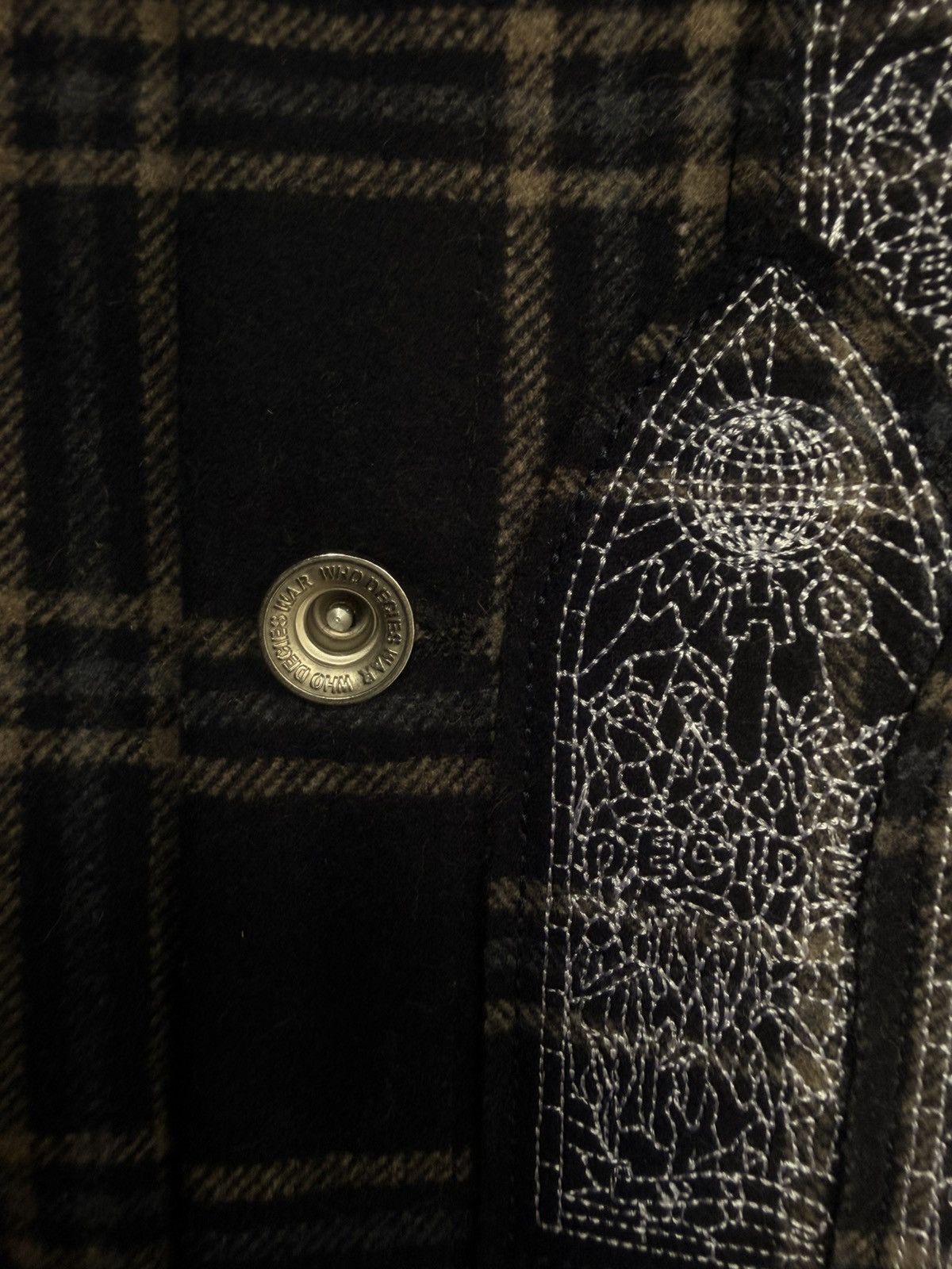 Who Decides War Who Decides War Heavy Duty Flannel Shirt Size US L / EU 52-54 / 3 - 3 Thumbnail