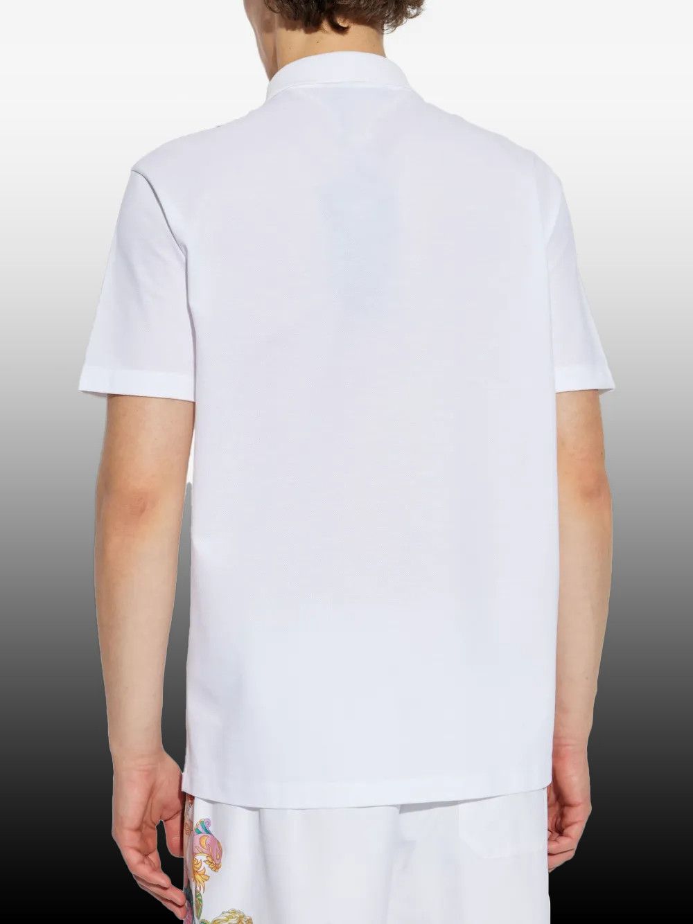 Designer Classic White Men's Polo Shirt Size US S / EU 44-46 / 1 - 6 Thumbnail