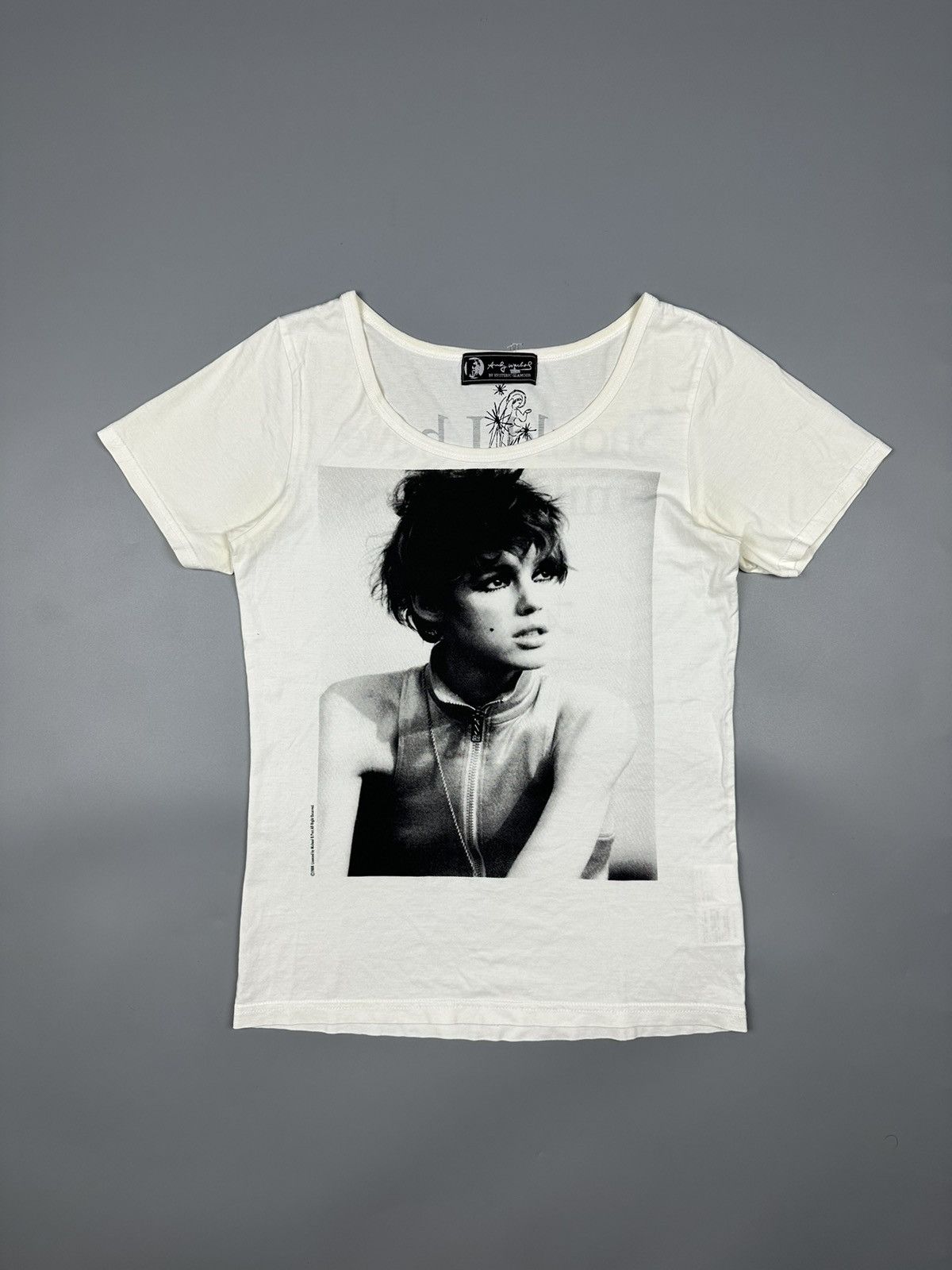 HYSTERIC GLAMOUR　EDIE SEDGWICK Vintage Hysteric Glamour Andy Warhol X Edie Sedgwick