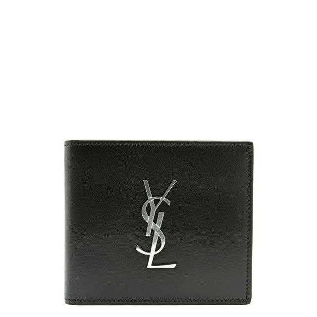 Saint Laurent Paris SAINT LAURENT Cassandre Black Wallet New & Authentic Size ONE SIZE - 1 Thumbnail