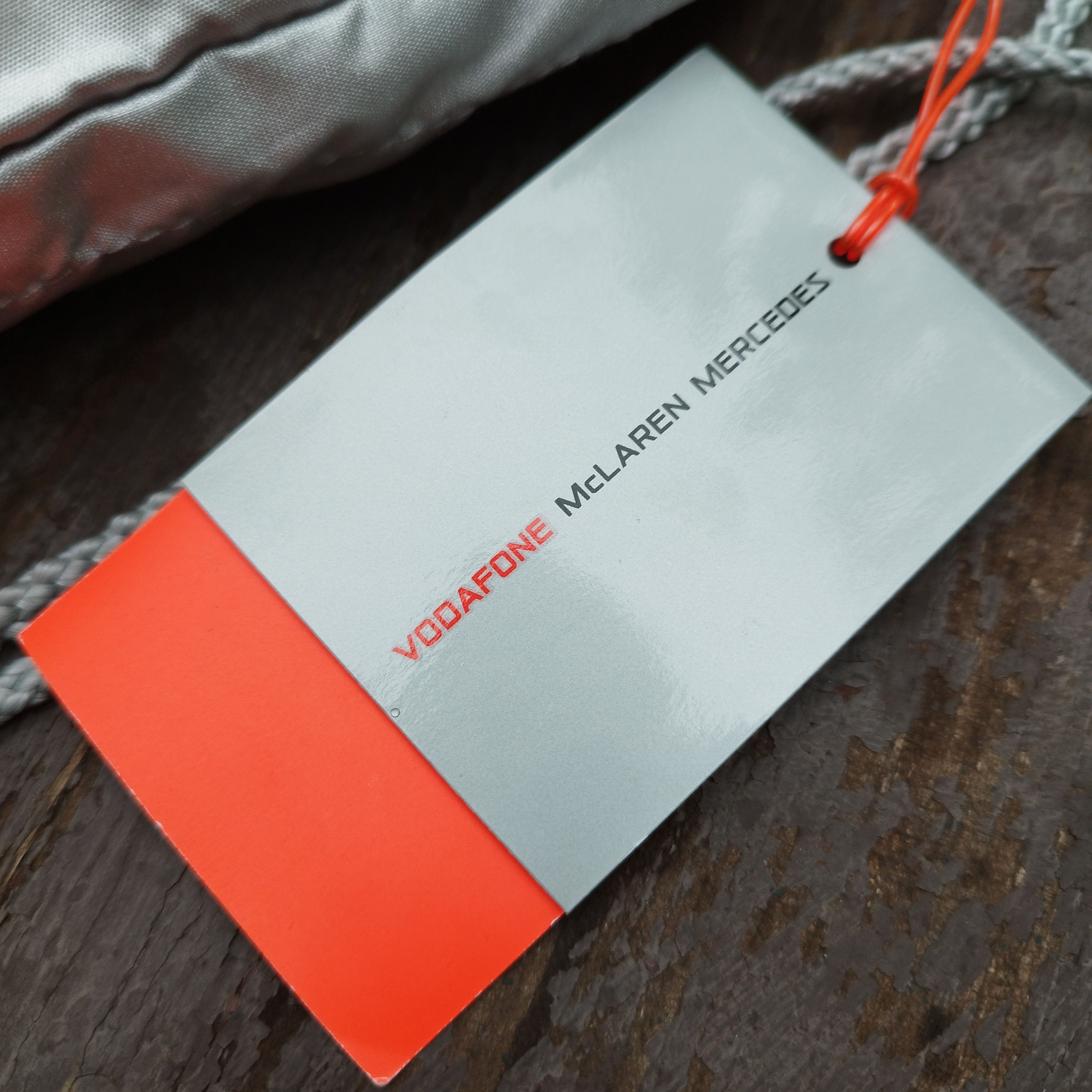 Formula 1 McLaren Mercedes F1 Techwear Silver Drawstring Nylon Bag Y2K Size ONE SIZE - 5 Thumbnail
