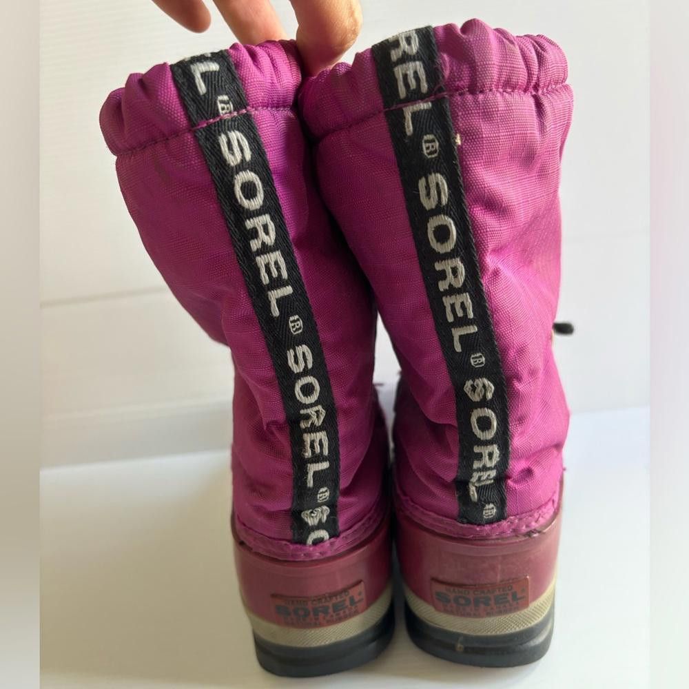 SOREL Vintage Pink Sorel Boots for Girls Size US 13 / EU 46 - 4 Thumbnail