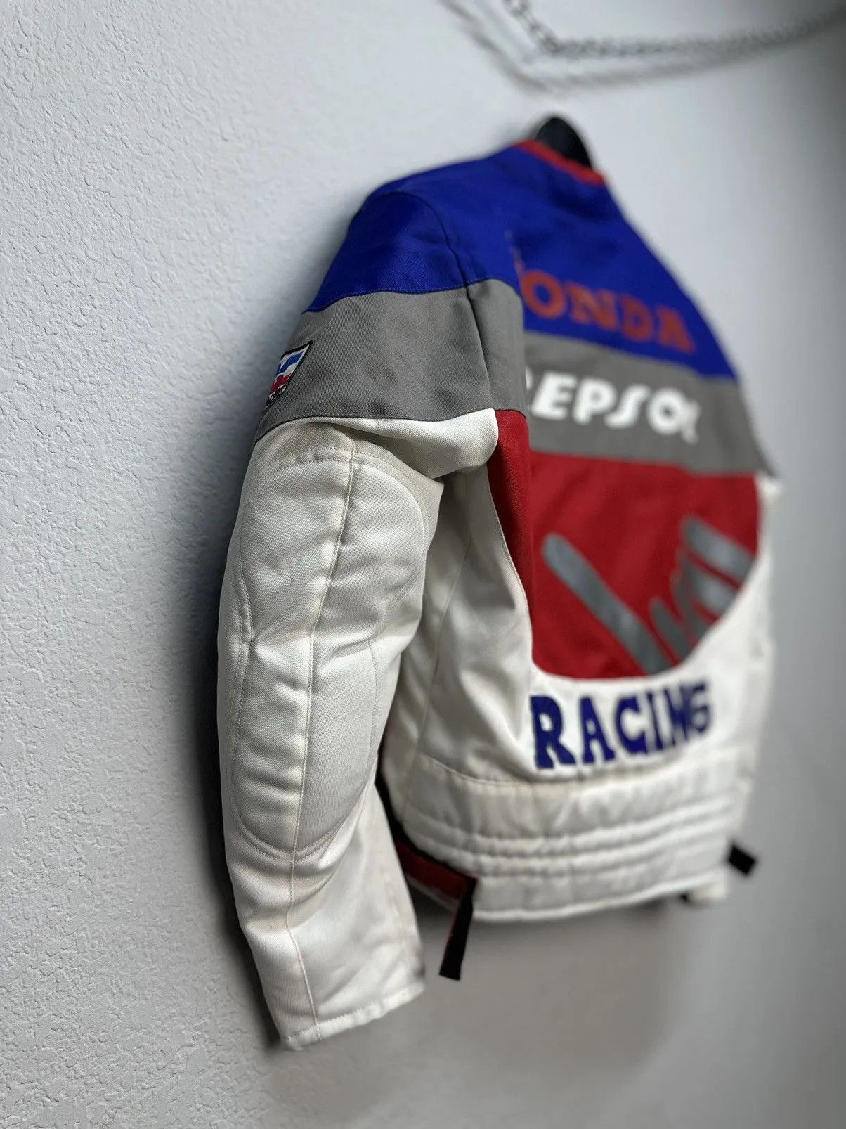 Honda Vintage Leather Jacket Honda Marlboro Red Bull NASCAR Moto Size US S / EU 44-46 / 1 - 24 Thumbnail