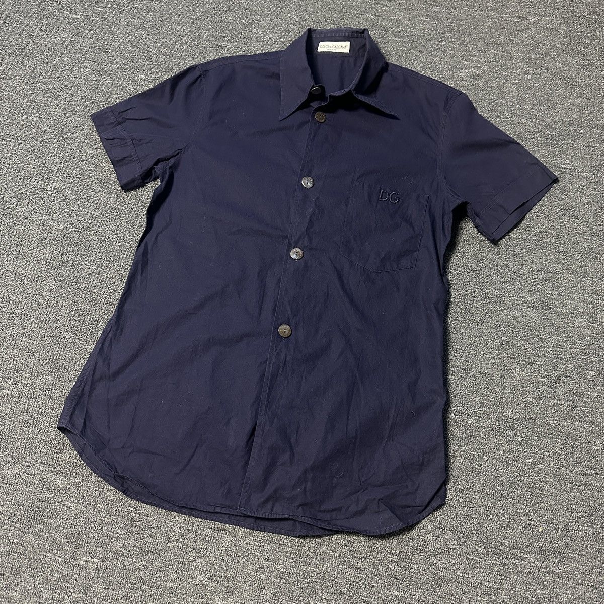 Dolce & Gabbana × Vintage Vintage Dolce & Gabbana Short Sleeve Button Up Shirt Size US M / EU 48-50 / 2 - 3 Thumbnail
