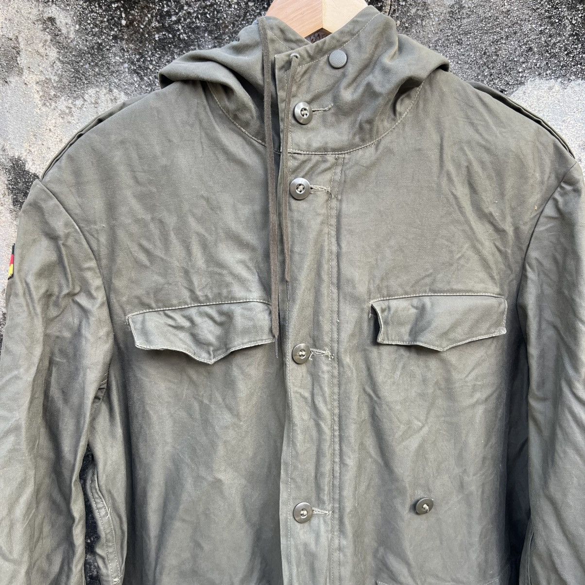 Other “VINTAGE” GERMAN ARMY FIELD PARKA JACKET MILITARY HOODED Size US L / EU 52-54 / 3 - 12 Thumbnail