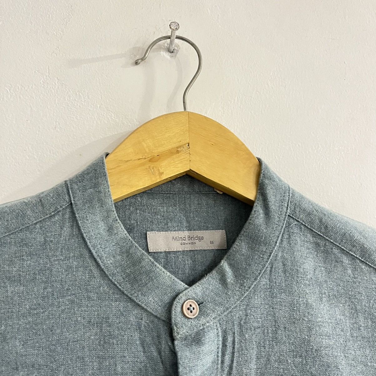 Japanese Brand mind bridge - standcollar basic shirt Size US M / EU 48-50 / 2 - 4 Thumbnail