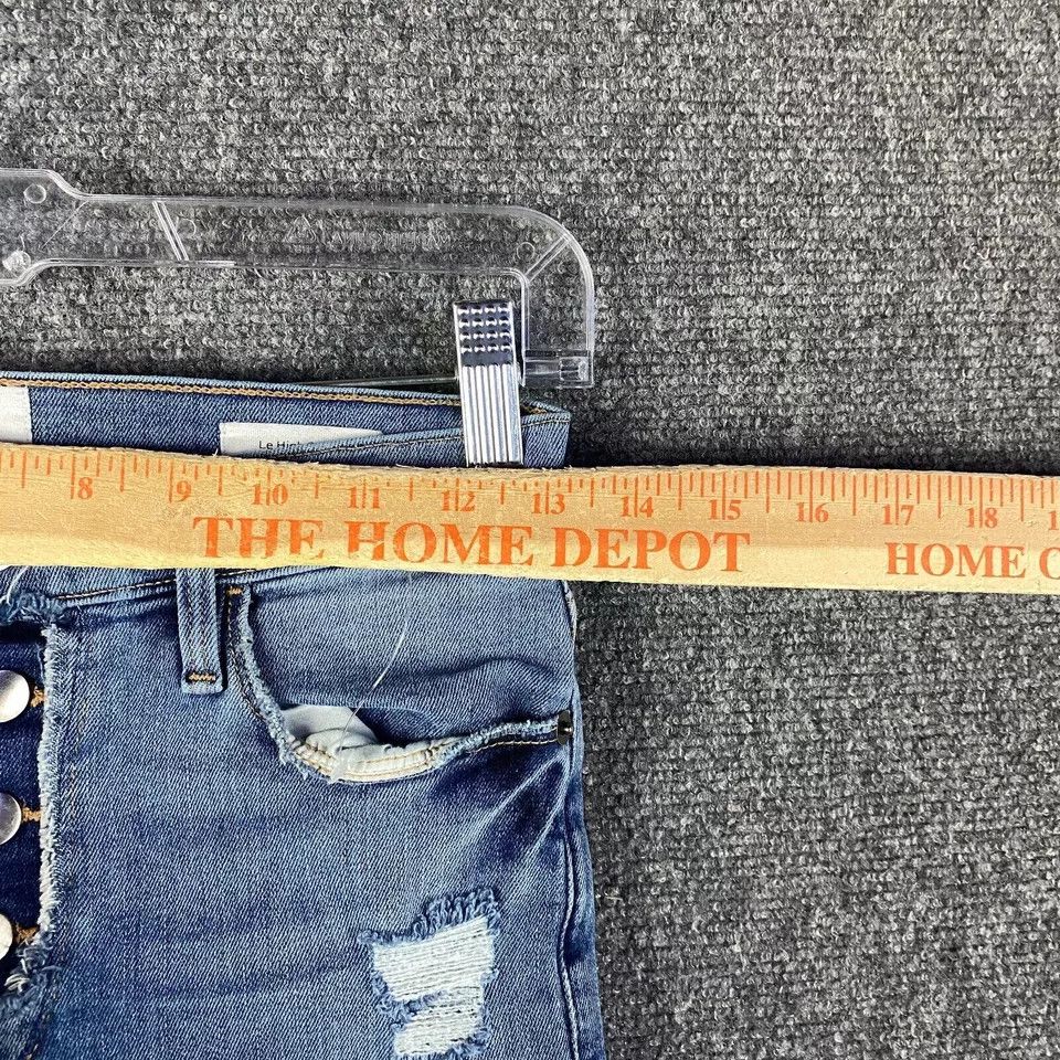 Frame Frame Jeans Women's 27 Le High Skinny Stretch Button Fly Size 27" / US 4 / IT 40 - 3 Thumbnail
