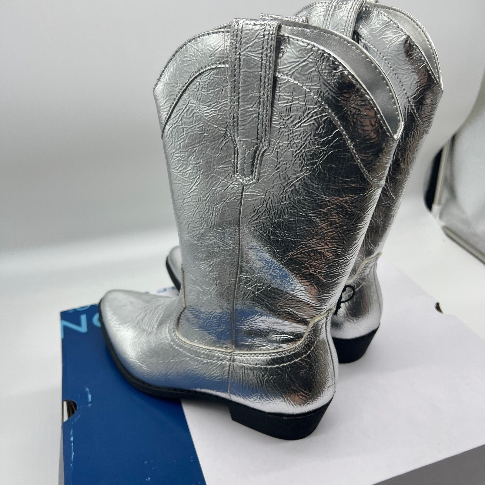 Other Arizona Jean Co Womens Western Heel Bootie Size US 6.5 / IT 36.5 - 4 Thumbnail