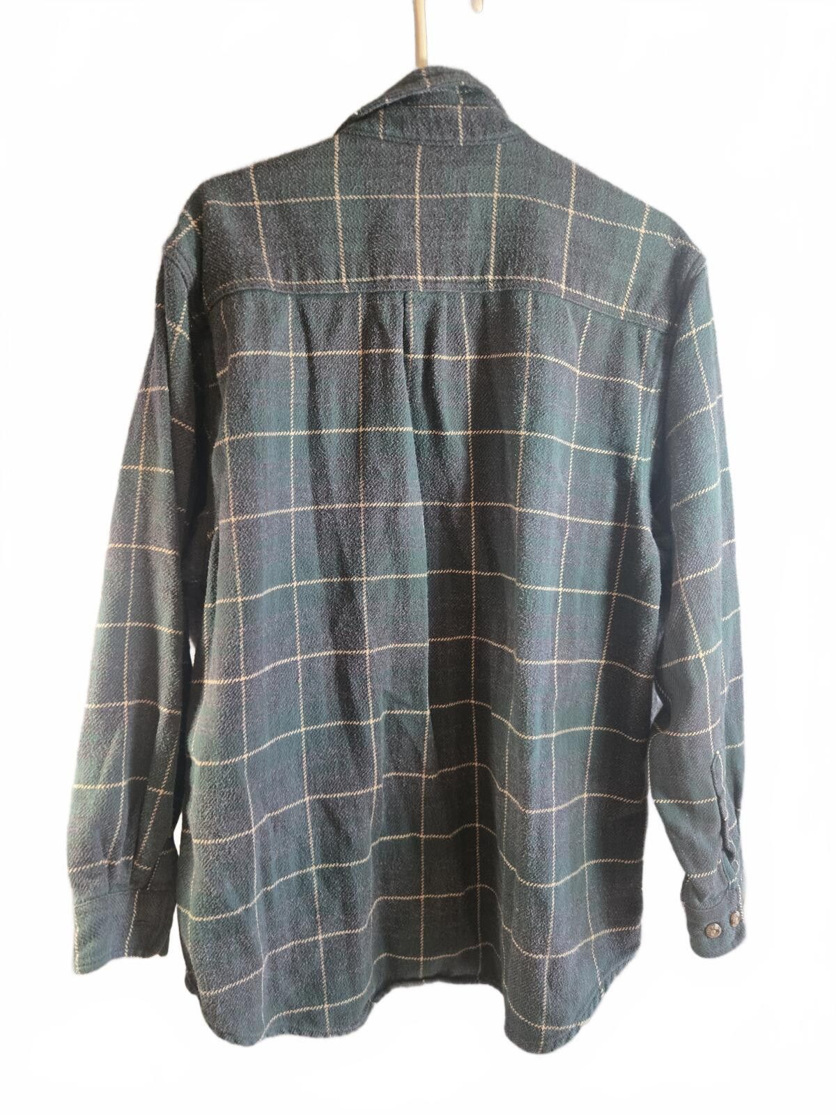 Field & Stream 90s Vintage Field & Stream Heavyweight Cotton Plaid Flannel Size US XL / EU 56 / 4 - 2 Thumbnail