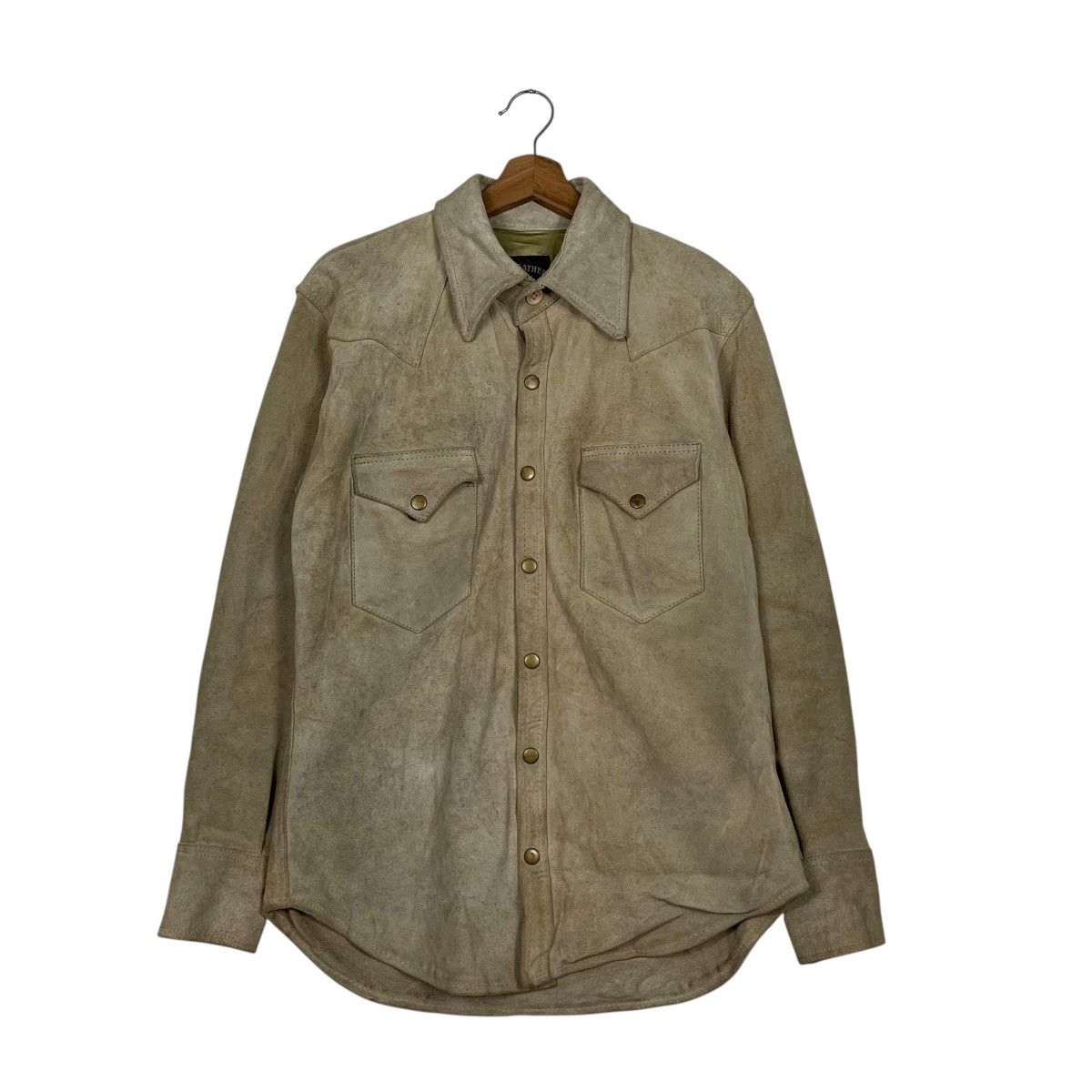 Japanese Brand Japanese Brand Eezan Suede Leather Jacket Size US M / EU 48-50 / 2 - 1 Thumbnail