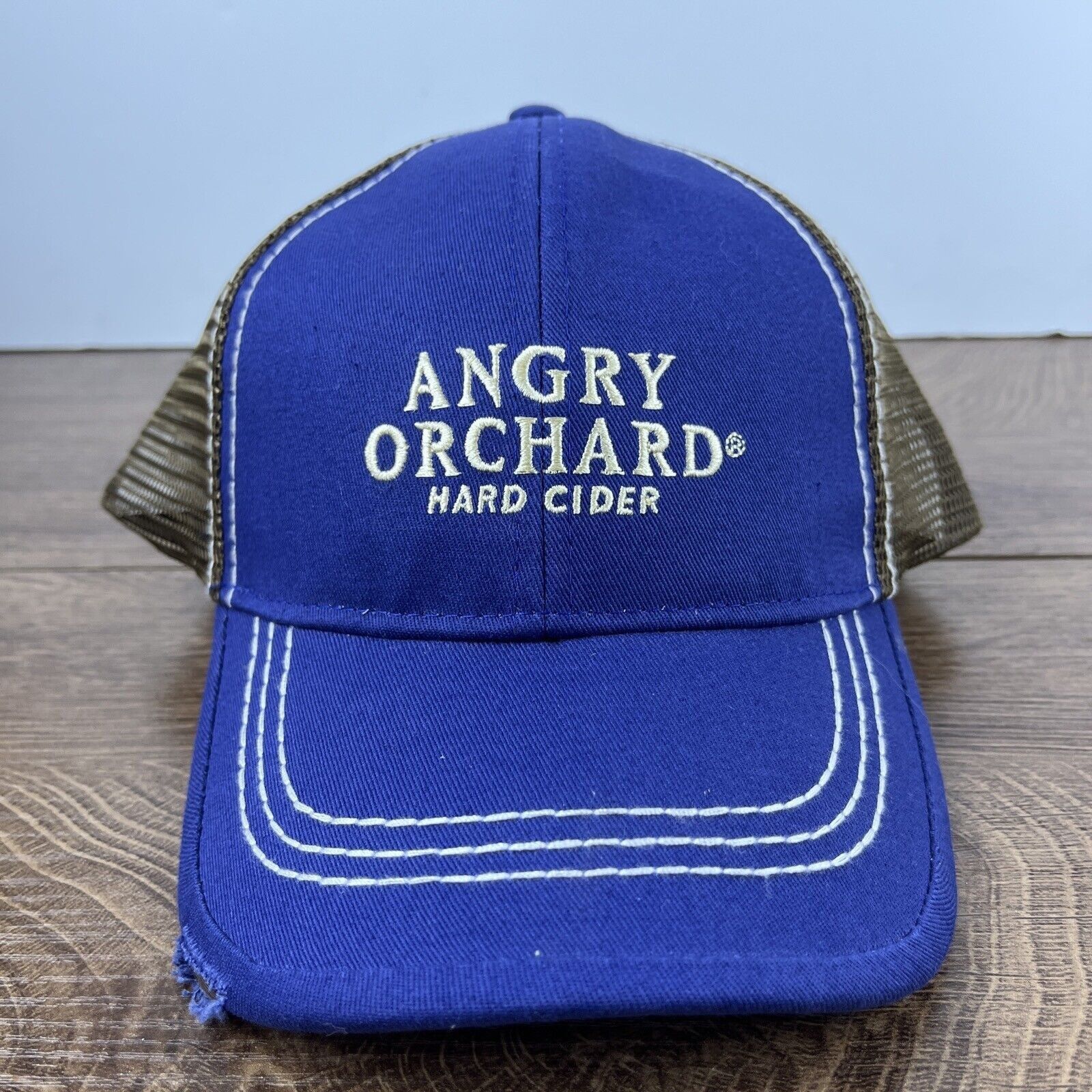Other Hard Cider Hat Angry Orchard Blue Adjustable Hat Snapback Ad Size ONE SIZE - 2 Thumbnail