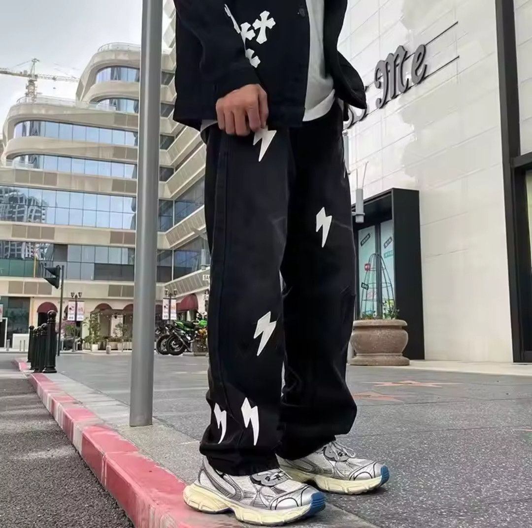 Designer × Vintage Y2k Straight Washed Loose Casual Denim Size US 30 / EU 46 - 2 Thumbnail