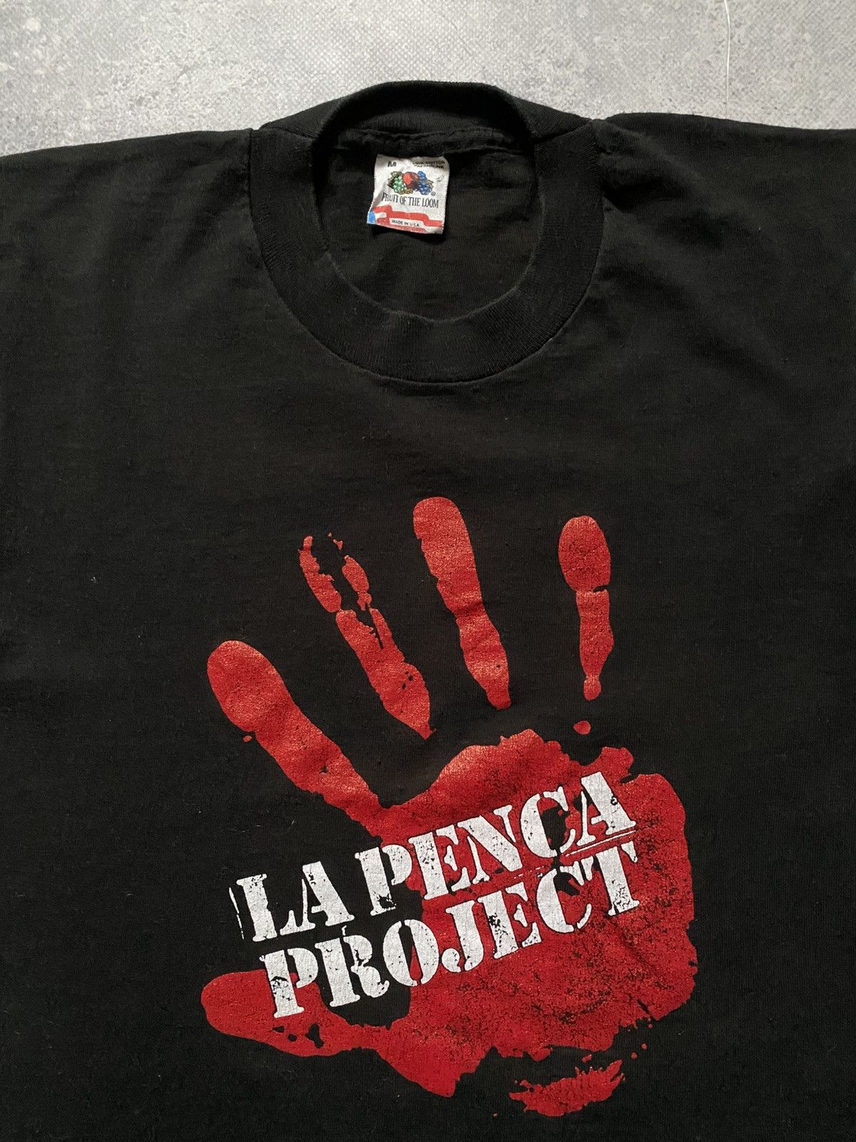 Fruit Of The Loom Vintage 1988 La Penca Project Jackson Browne T-Shirt Size M Size US M / EU 48-50 / 2 - 2 Thumbnail