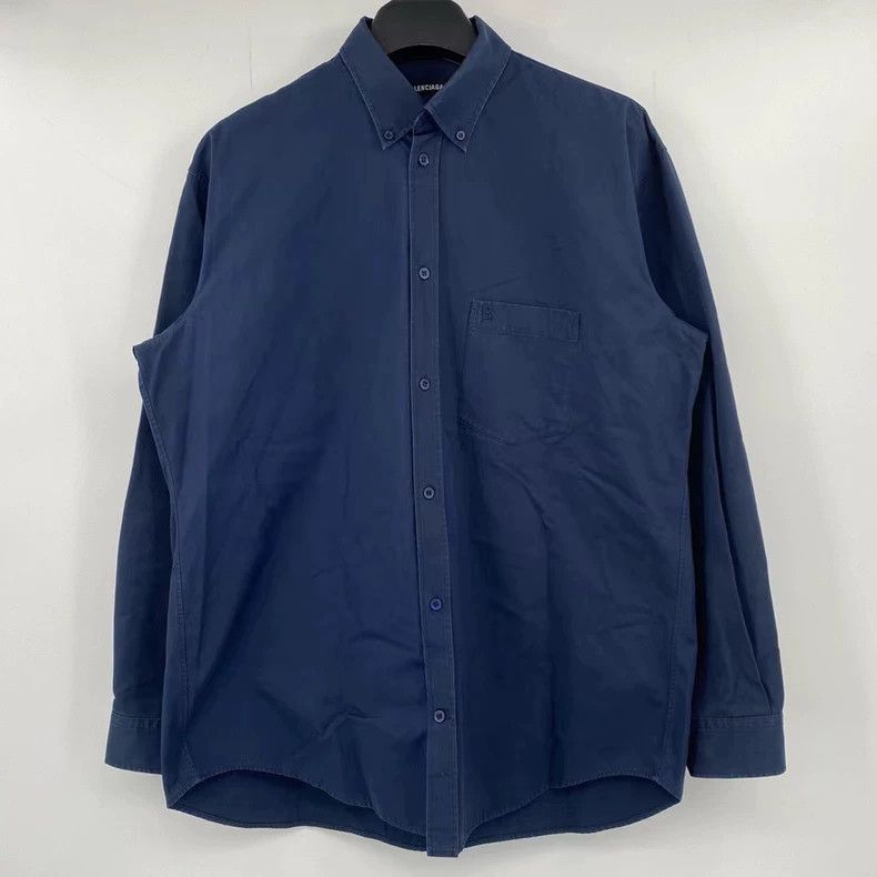 Balenciaga Balenciaga Back Mailbox Letter Long Sleeve Shirt 2501-Nexta Size US XXS / EU 40 - 2 Thumbnail