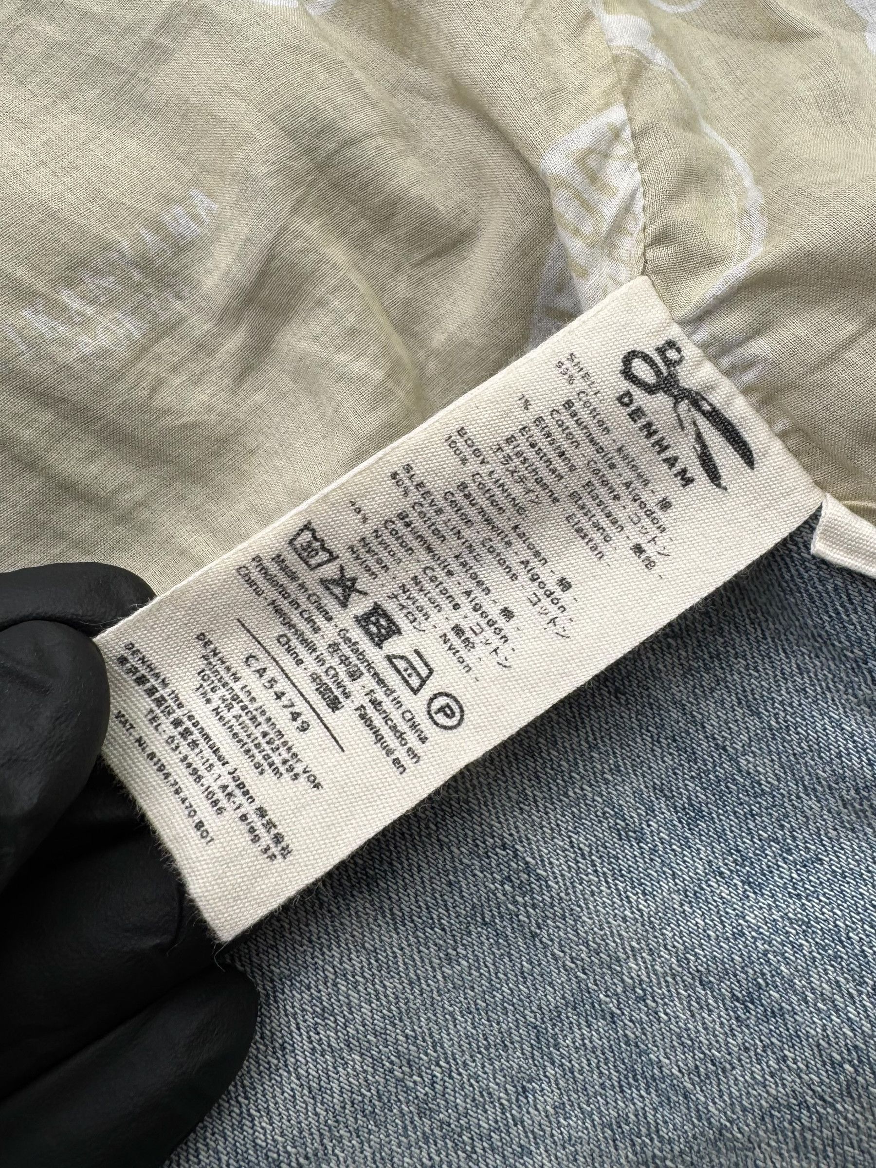 DENHAM Denham Cropped Denim Jacket With Straps M37(E19)(D15)(V12) Size M / US 6-8 / IT 42-44 - 5 Thumbnail