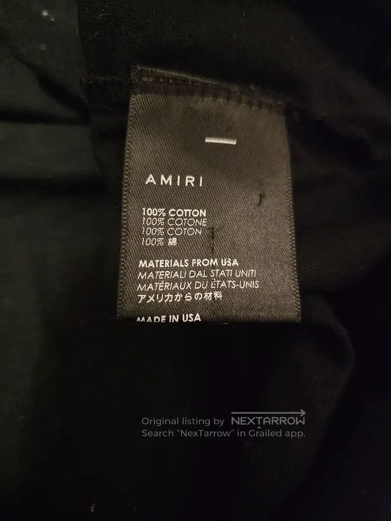 Amiri Amiri Size XS short sleeves Size US XS / EU 42 / 0 - 5 Thumbnail