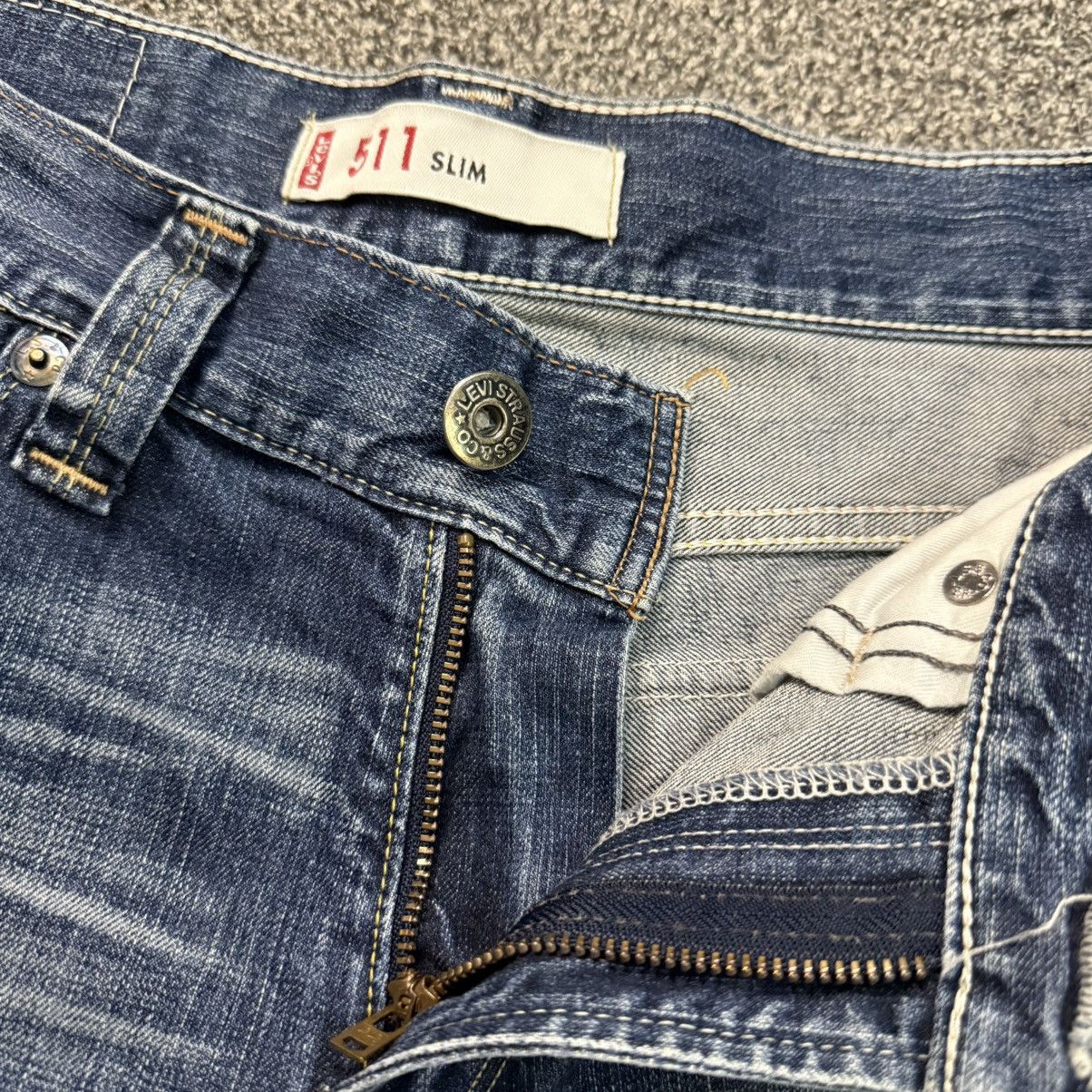 Beauty Beast 🔥🇯🇵 Levis 511 Slim Jeans Size 32" / US 10 / IT 46 - 14 Thumbnail