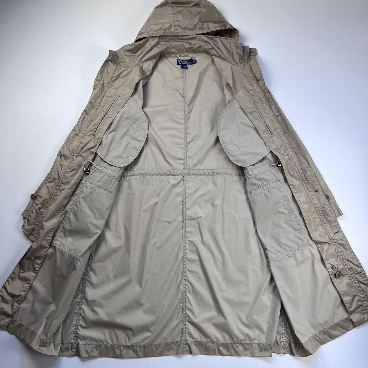 Polo Ralph Lauren × Vintage Vintage Polo Ralph Lauren nylon shimmer lightweight parka Size US L / EU 52-54 / 3 - 7 Thumbnail