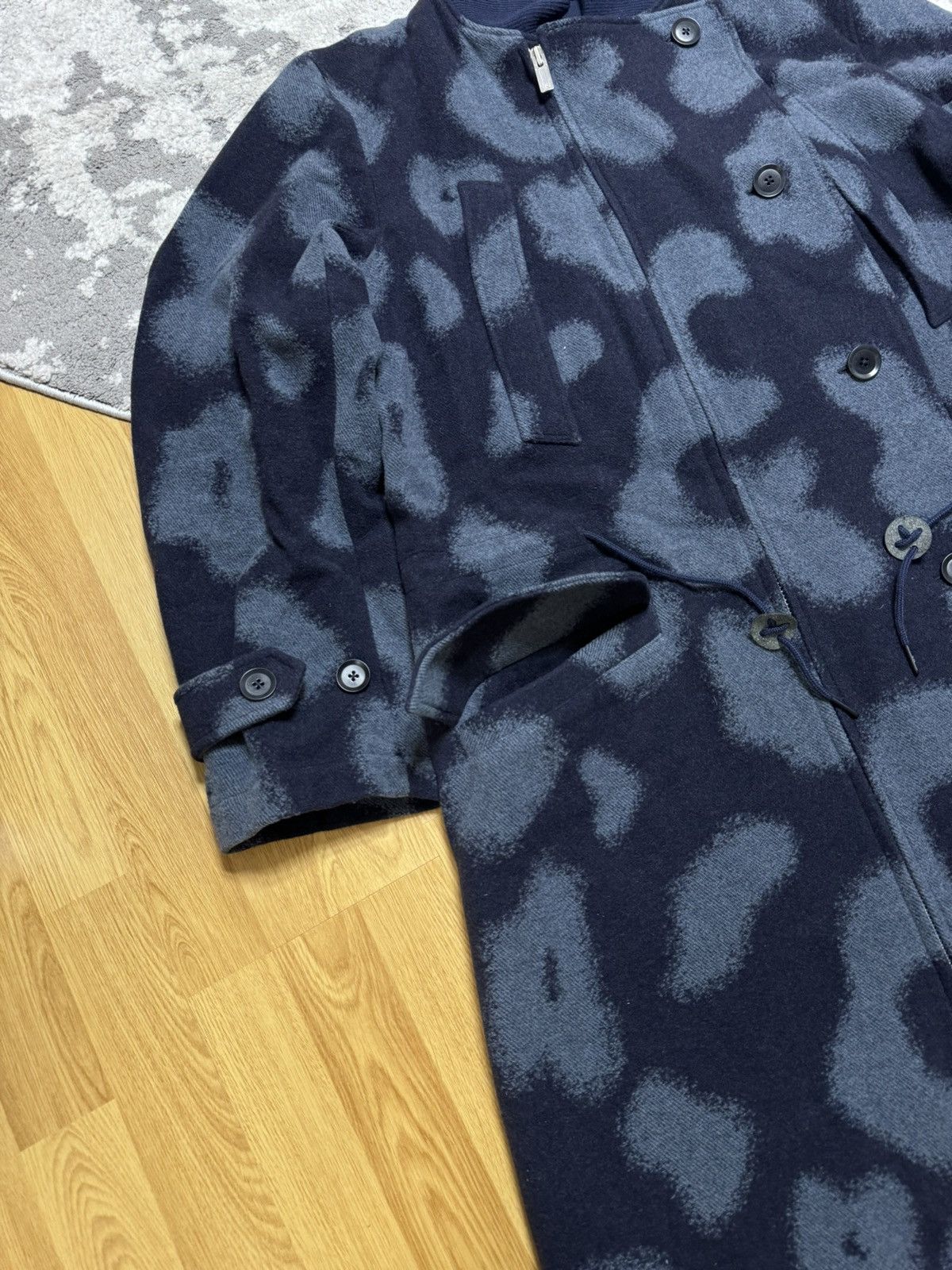 Adidas × Y-3 × Yohji Yamamoto Y-3 Yohji Yamamoto Sample Double-Breasted Wool Coat Leopard Size US M / EU 48-50 / 2 - 9 Thumbnail