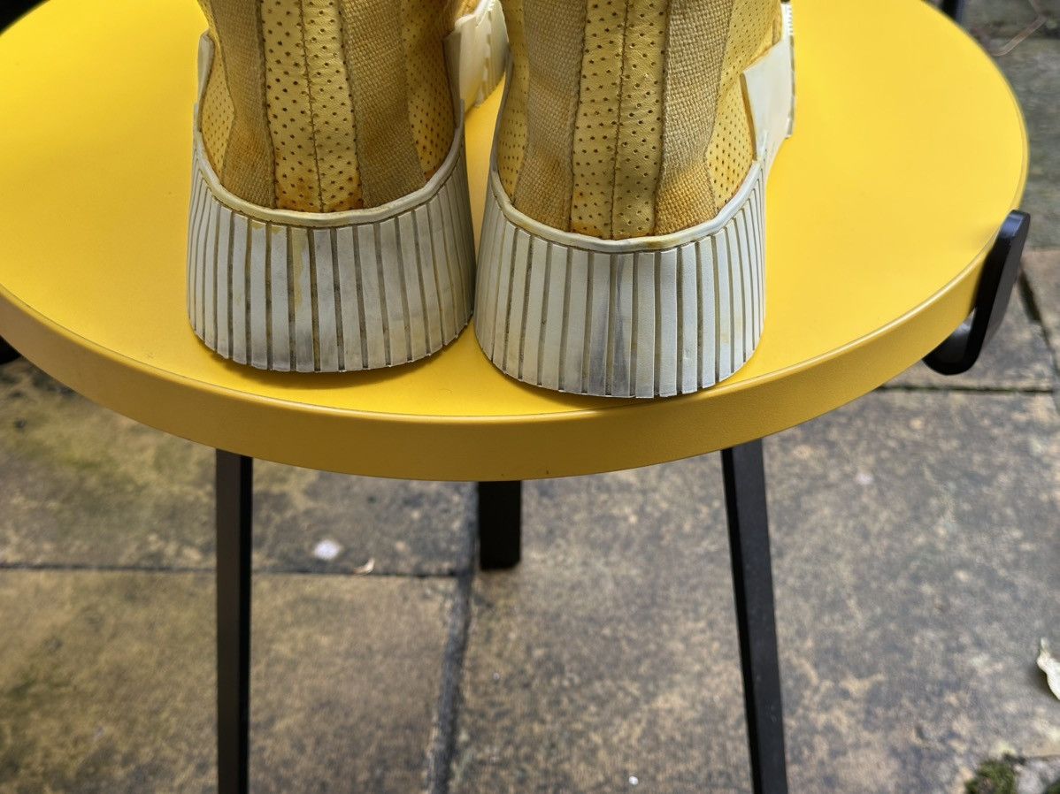 Boris Bidjan Saberi Boris Bidjan Saberi - BAMBA Yellow Sneakers Size US 13 / EU 46 - 4 Thumbnail