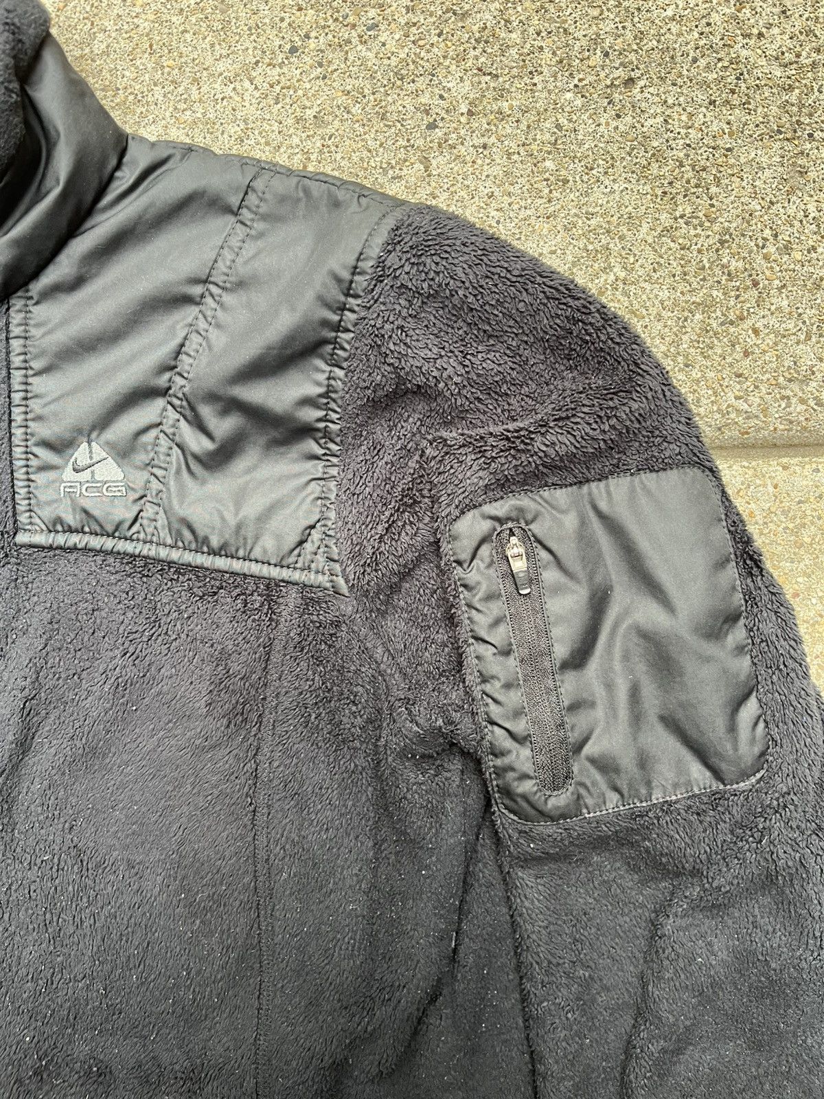 Nike × Nike ACG Nike ACG Silver Tag Black Tech Fleece Size US M / EU 48-50 / 2 - 4 Thumbnail
