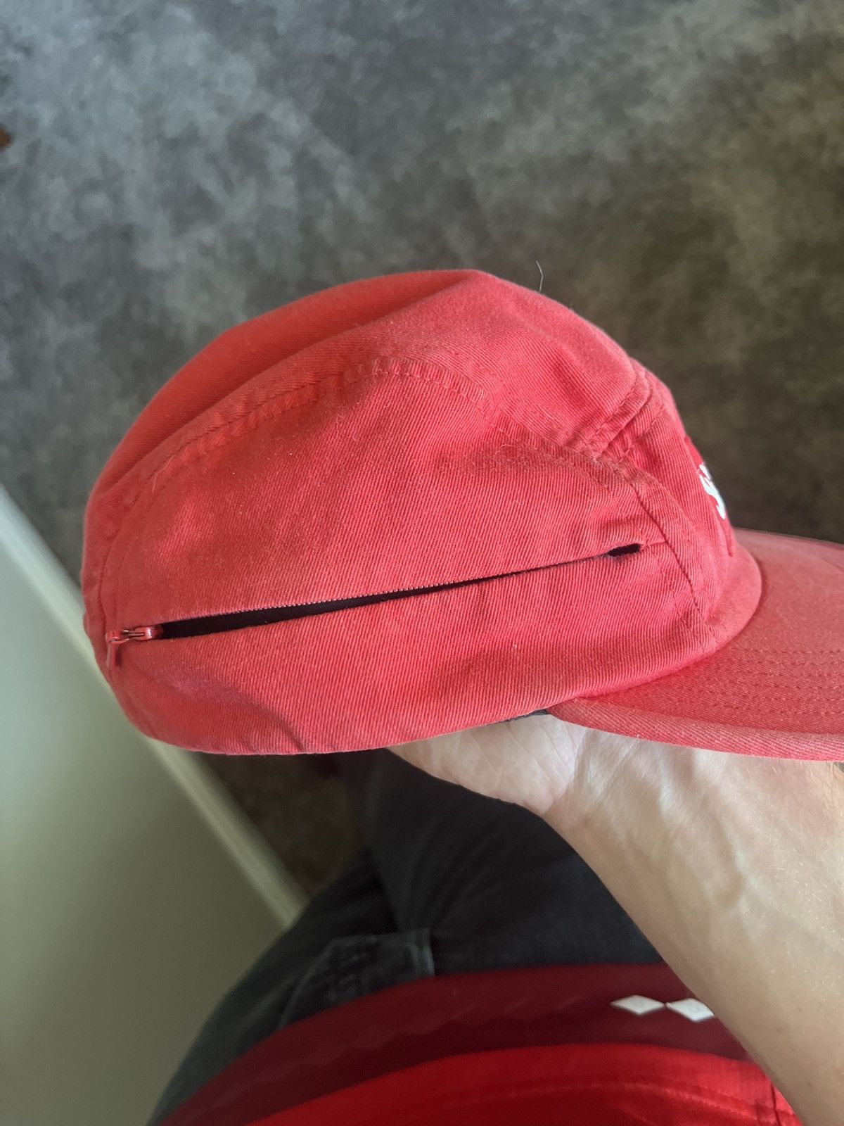 Supreme Supreme box logo zipper camp cap Size ONE SIZE - 3 Thumbnail