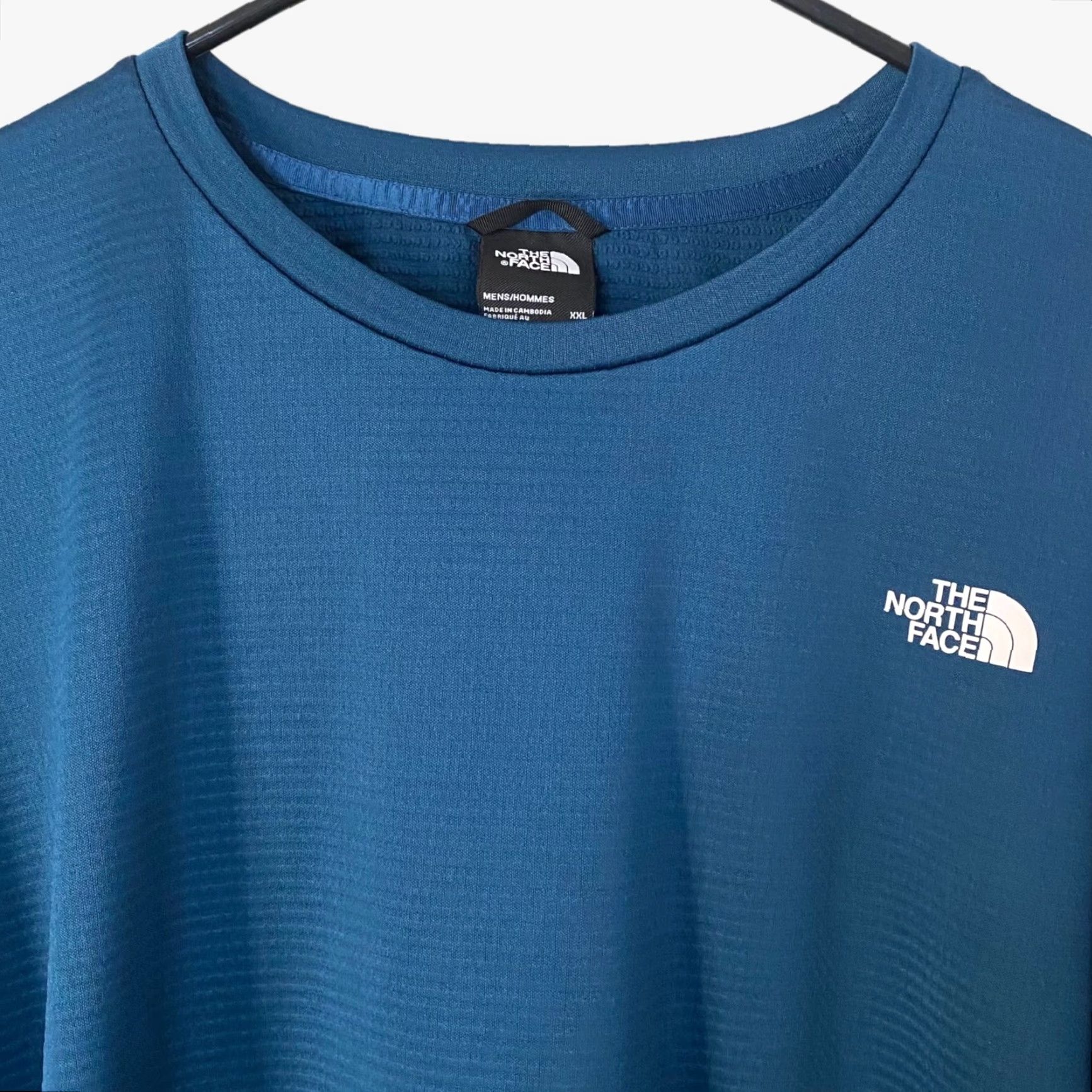 The North Face The North Face Crewneck Shirt Blue Men's Medium Long Sleeve Thumb Holes Size US XXL / EU 58 / 5 - 5 Thumbnail