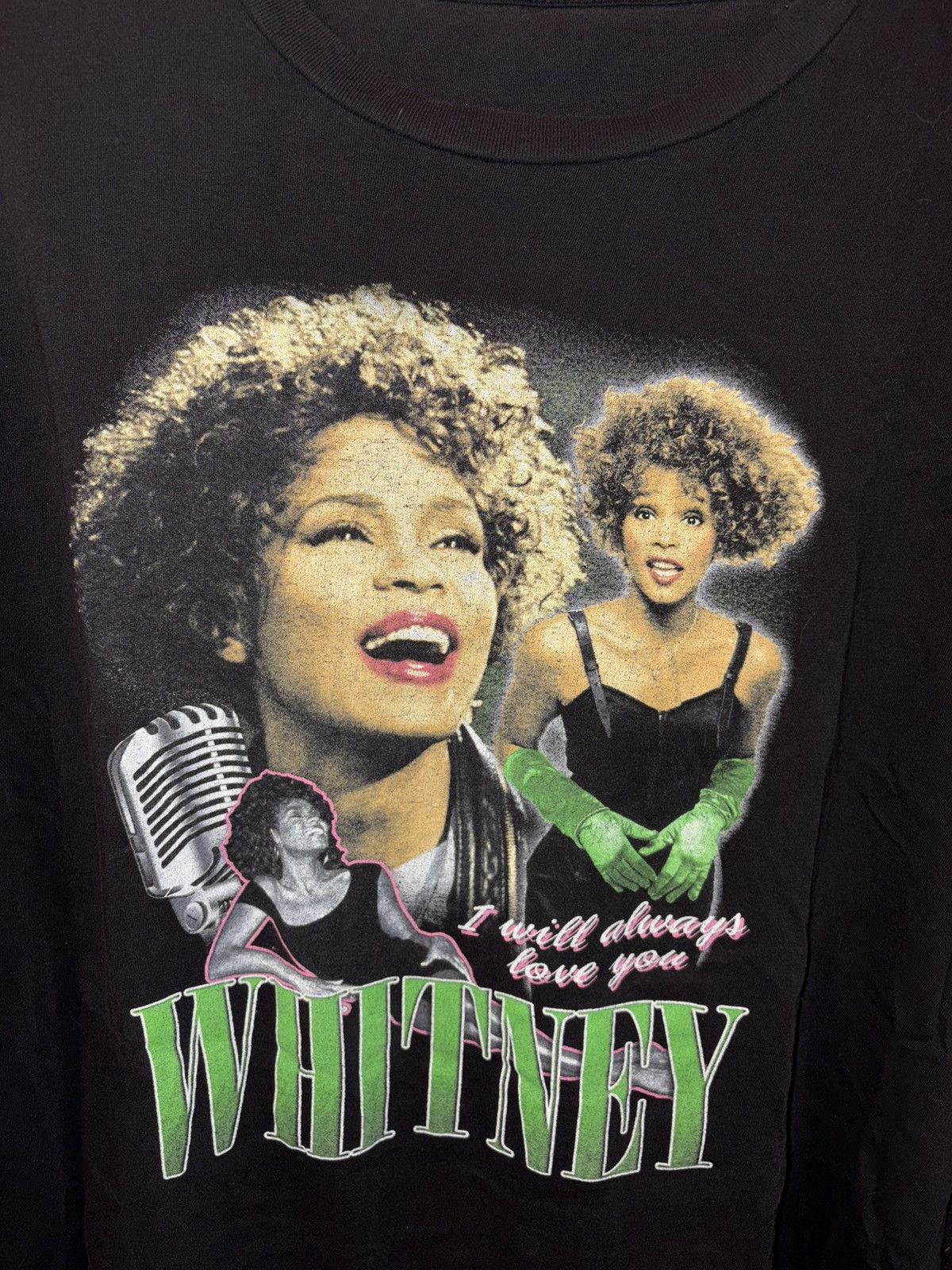 Other Whitney Houston “I Will Always Love You” Vintage-Style Tee Size US XL / EU 56 / 4 - 2 Thumbnail