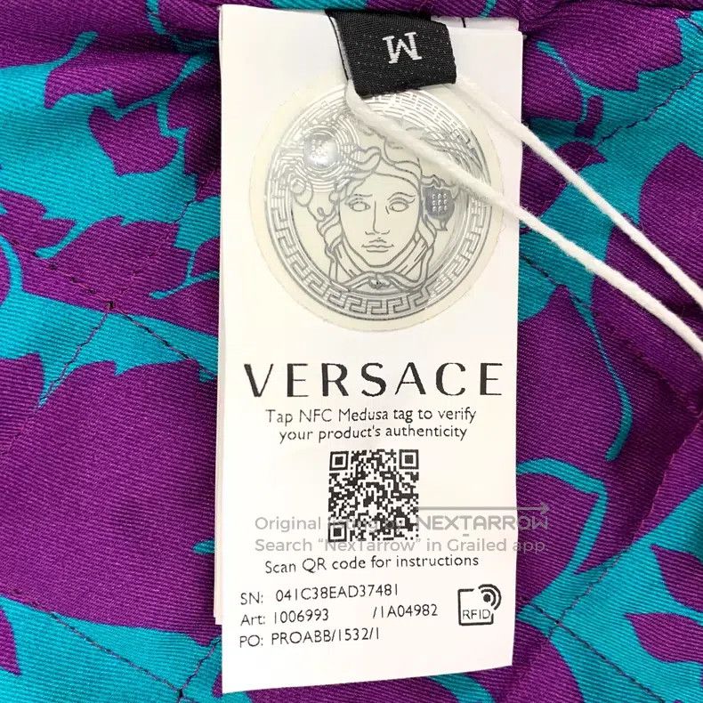 Versace Versace Black distressed leather biker jacket Size US M / EU 48-50 / 2 - 6 Thumbnail
