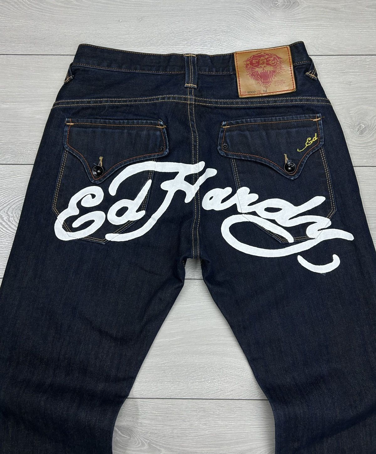 Ed Hardy × Vintage Ed Hardy Vintage Denim Jeans size 32 Size US 32 / EU 48 - 3 Thumbnail