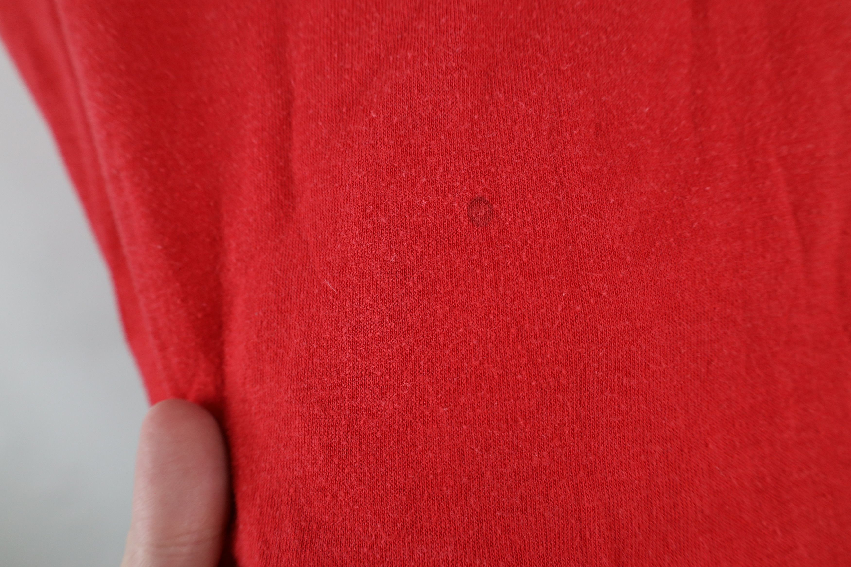 Champion × Vintage Vintage 80s Champion Ohio State University T-Shirt Red USA Size US M / EU 48-50 / 2 - 6 Thumbnail