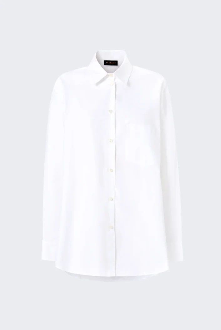 THE ANDAMANE o1s22i1n1024 Georgiana Oversized Shirt in White Size S / US 4 / IT 40 - 1 Thumbnail