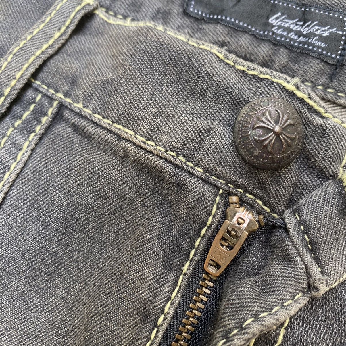 Flared Jeans Blutenblatt Bush Pant Distressed Denim Boot Cut