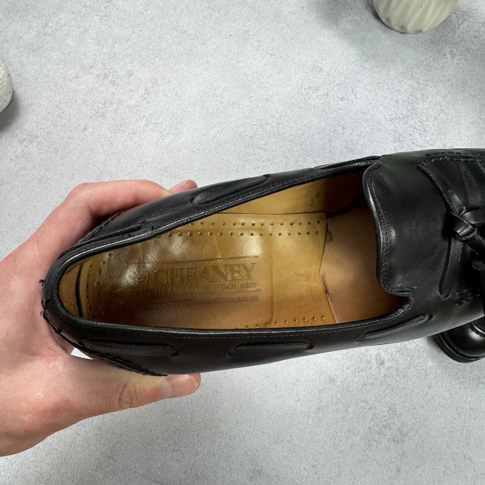 Cheaney Cheaney Boston Men Loafer Black Size US 8 Shoes Size US 8 / EU 41 - 11 Thumbnail