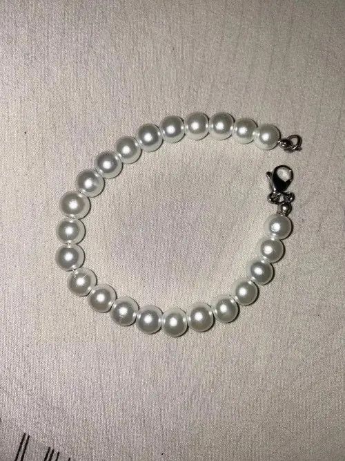 Other 8mm Pearl Bead Bracelet Size ONE SIZE - 2 Thumbnail