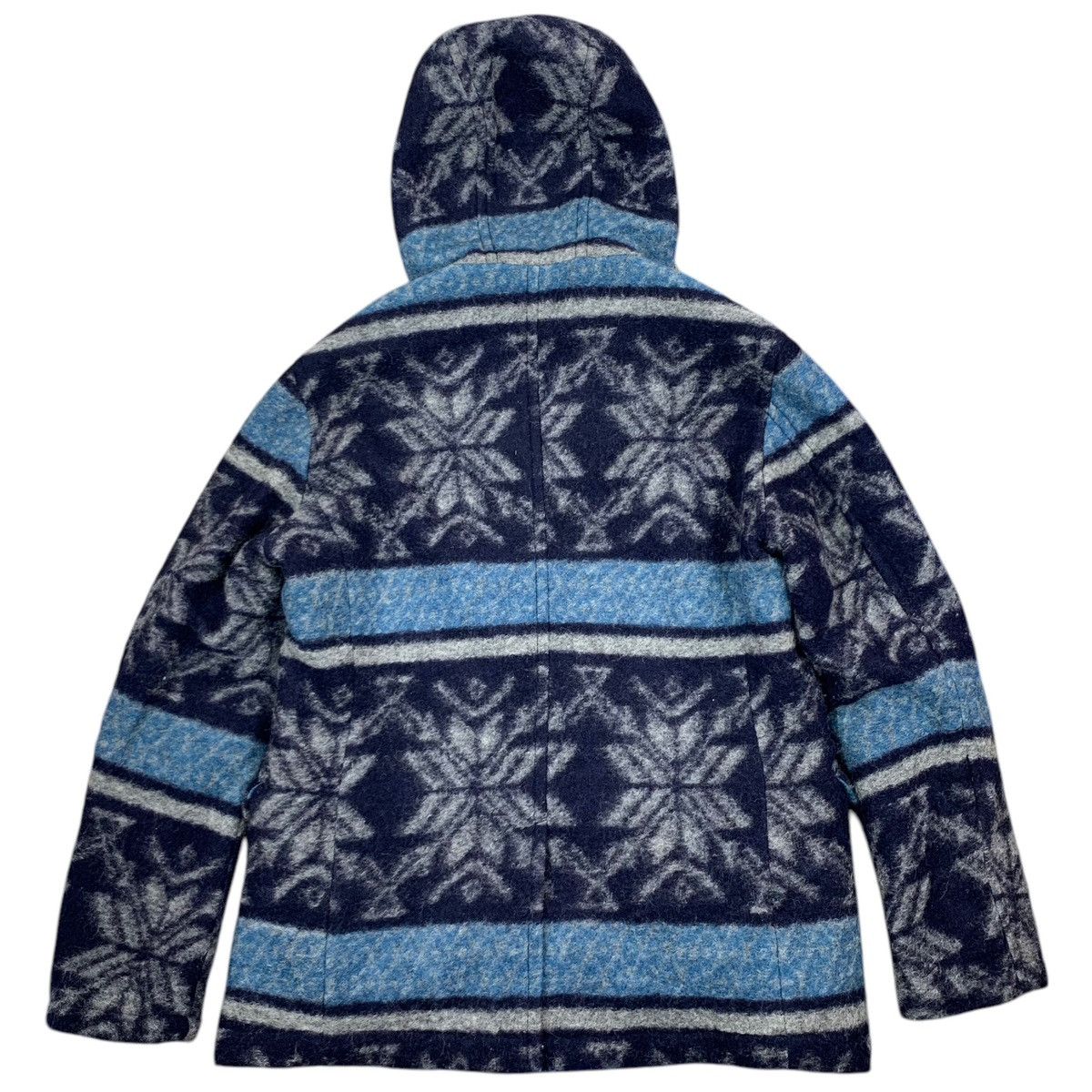 Beams Plus × Japanese Brand VINTAGE BEAM LIGHT NATIVE WOOL HOODIE COAT Size US L / EU 52-54 / 3 - 6 Thumbnail