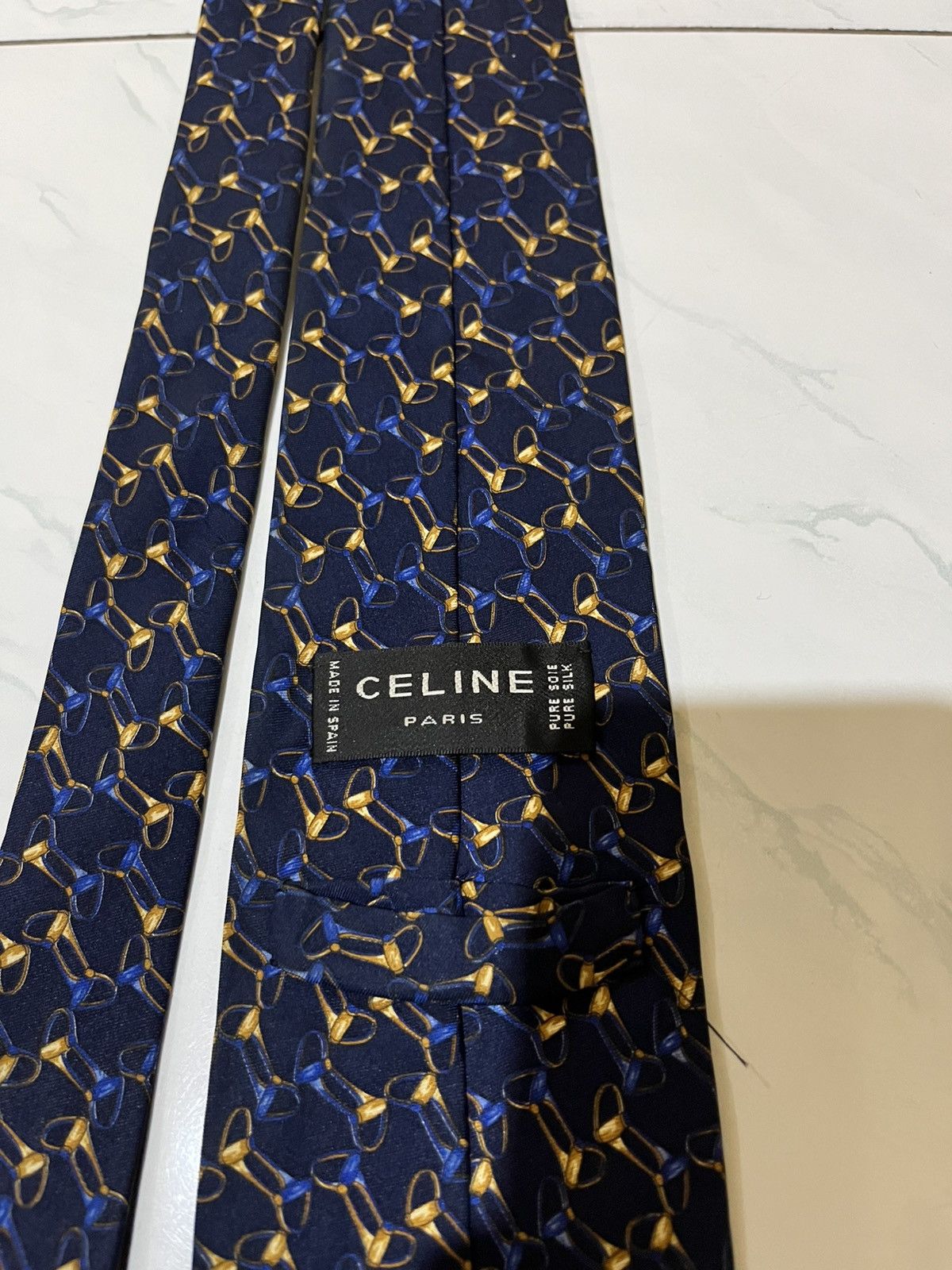 Designer 🔥 Bundle 2 Ties Gianni Versace & Celine Paris Size ONE SIZE - 12 Thumbnail