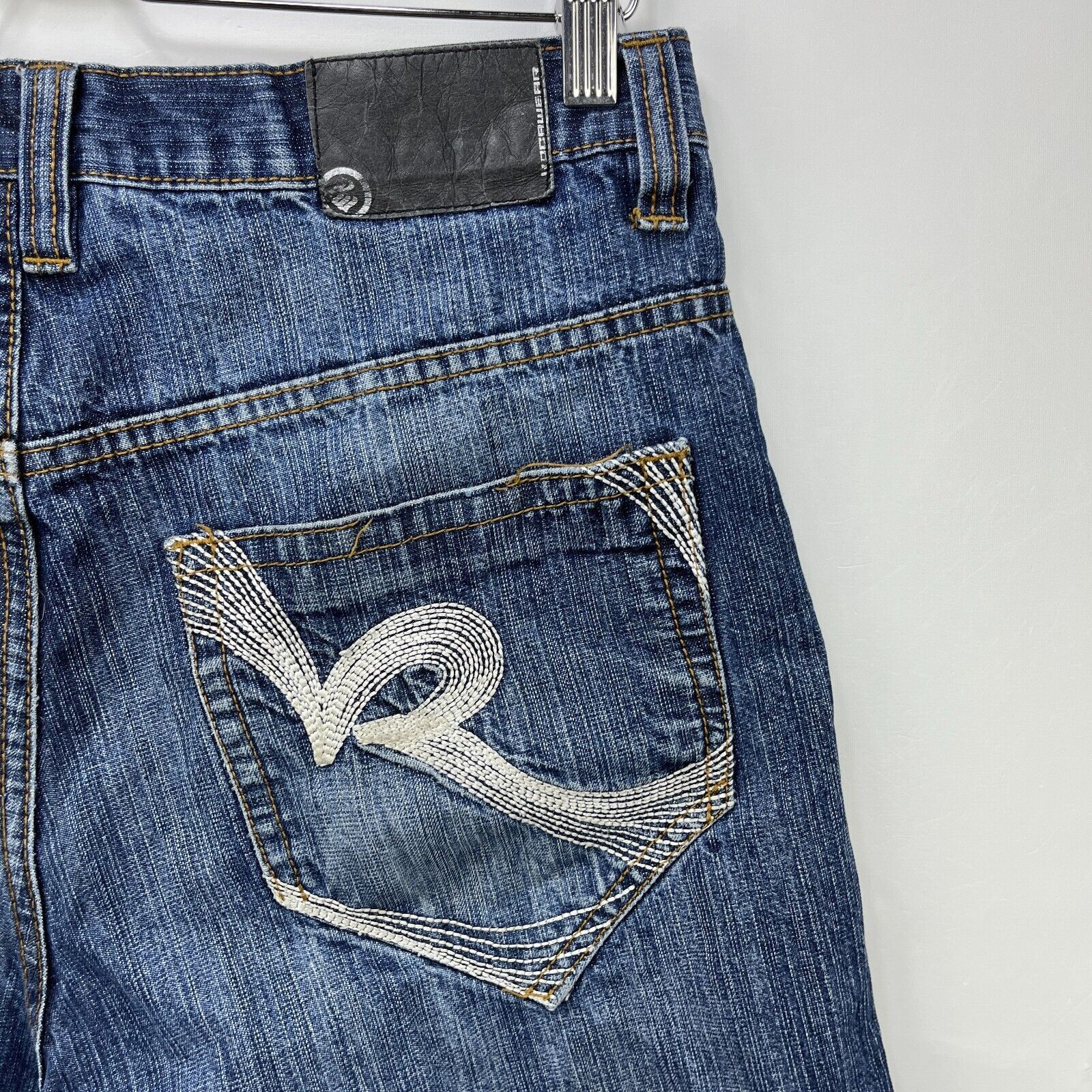 Rocawear × Vintage Vintage Y2K Rocawear Baggy Denim Jean Shorts 34 Hip Hop Size US 34 / EU 50 - 3 Thumbnail
